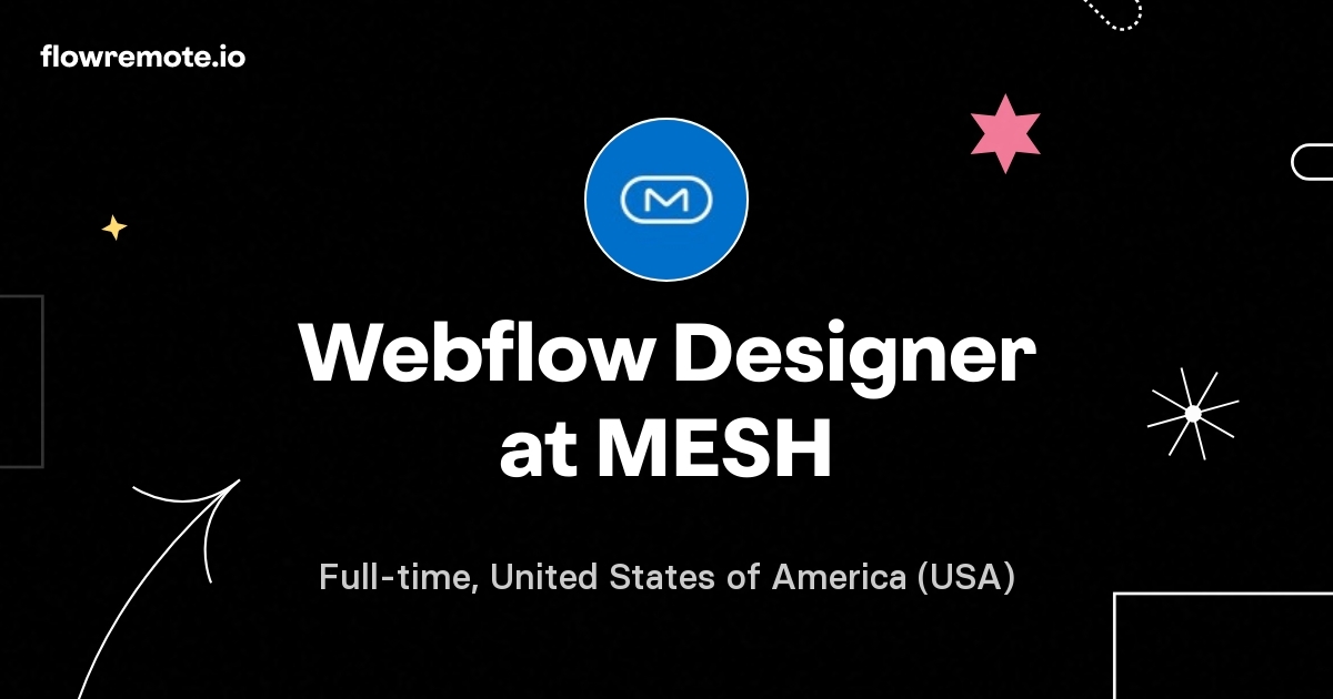 Webflow Designer at MESH