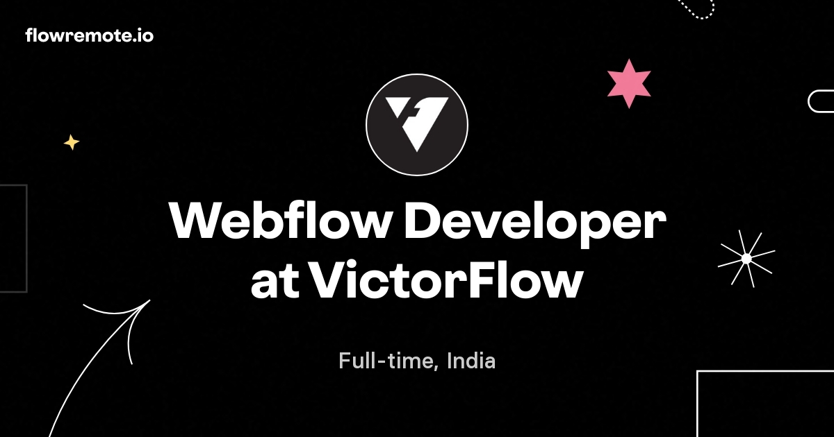 Webflow Developer at VictorFlow