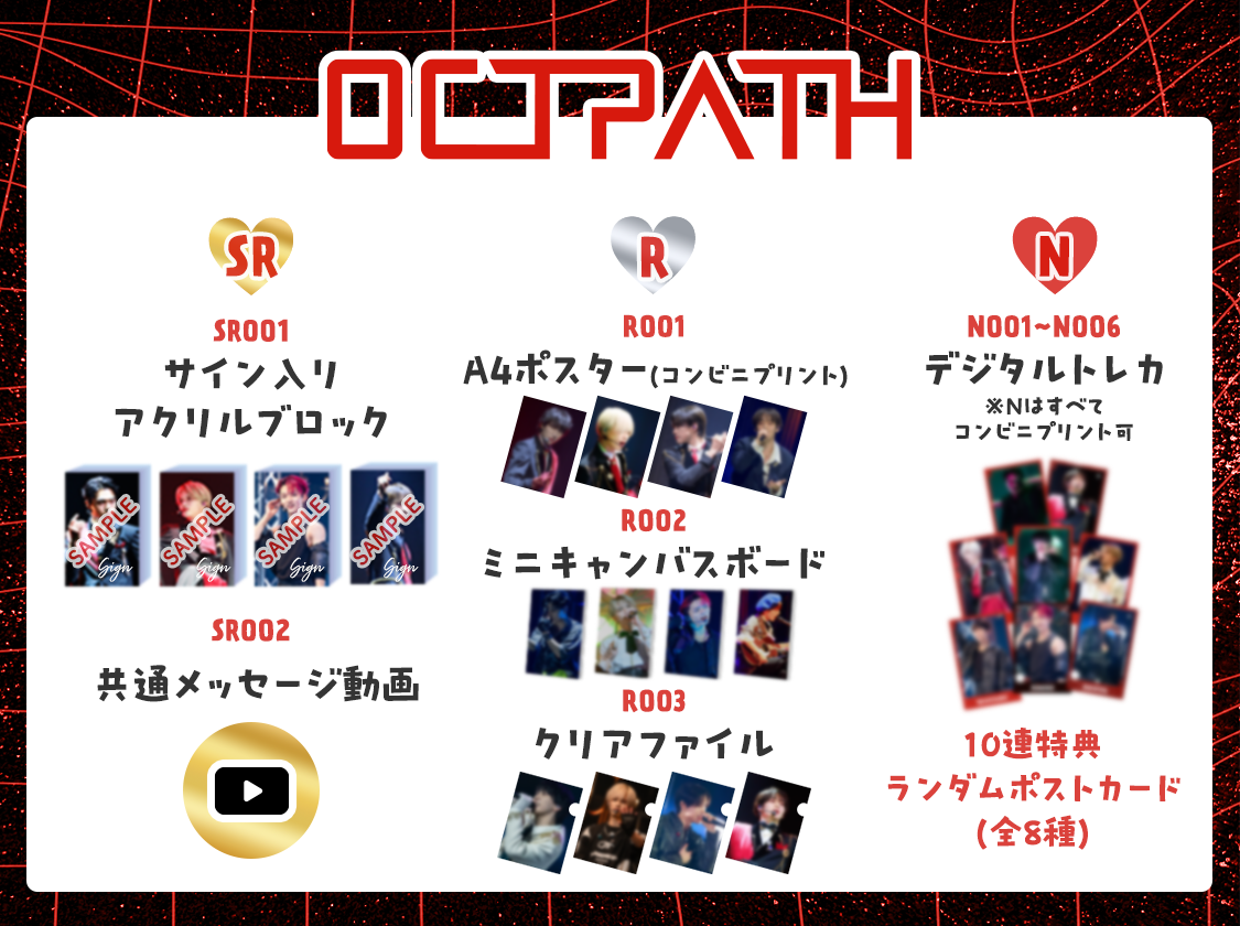 OCTPATH Showcase 2025 ～à la carte～」pack