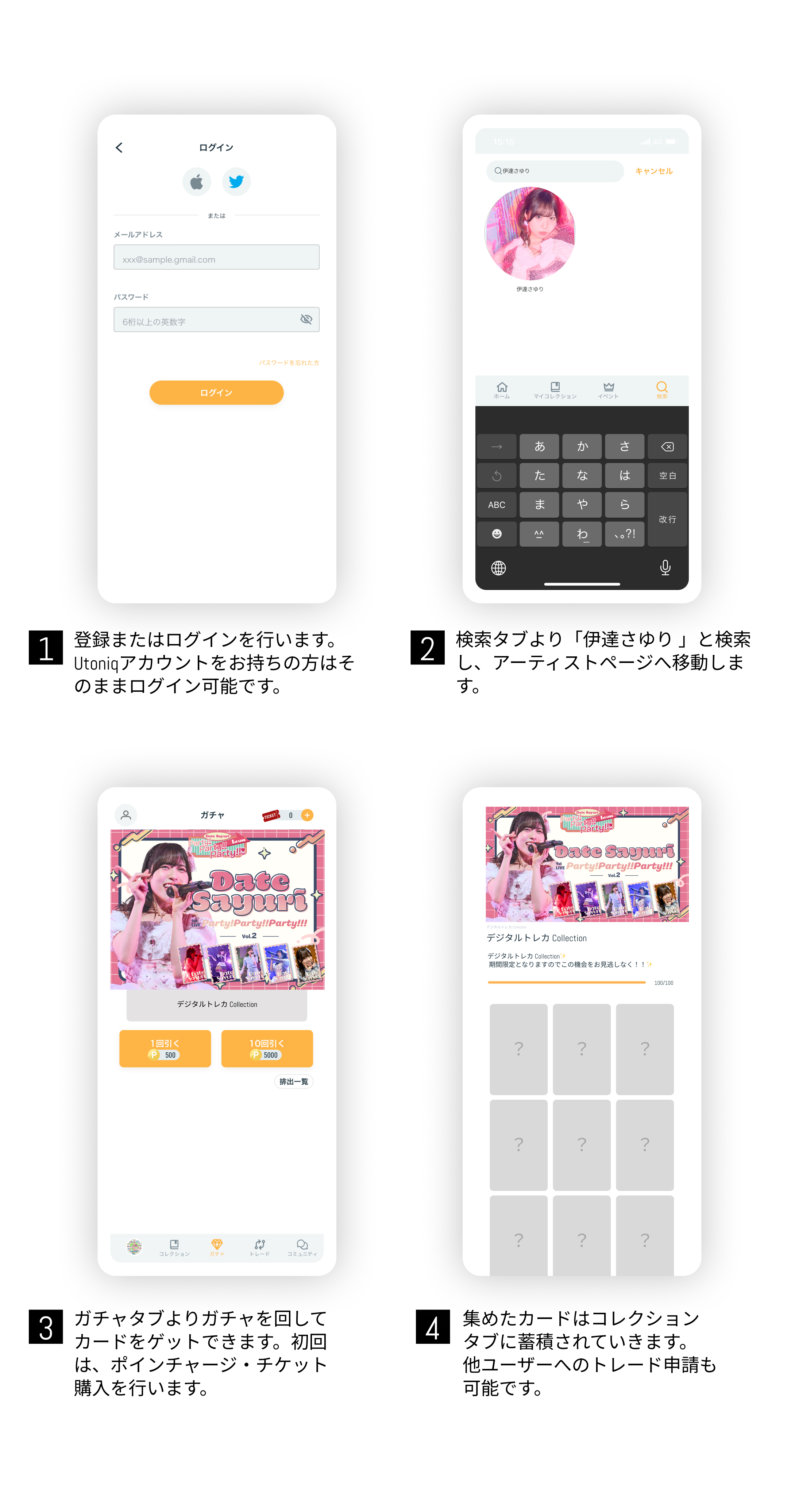 伊達さゆり 1st LIVE「Party!Party!!Party!!!」pack