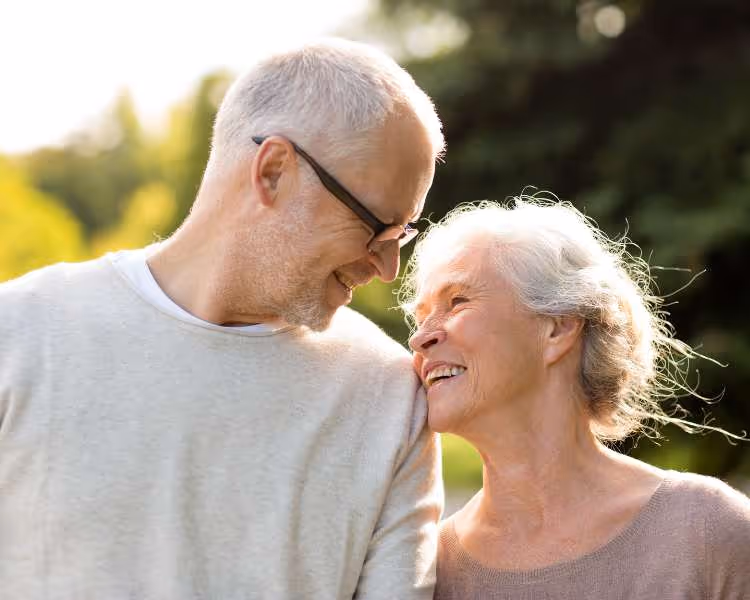 couple making a move to retirement