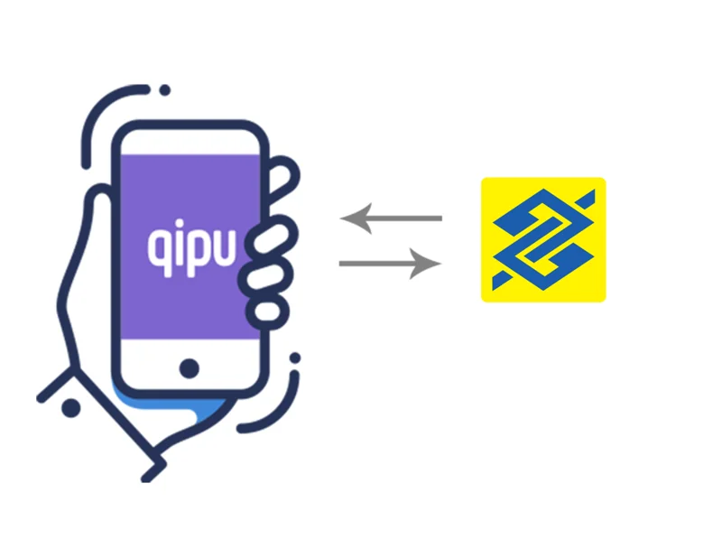 Integração bancária Banco do Brasil no aplicativo Qipu