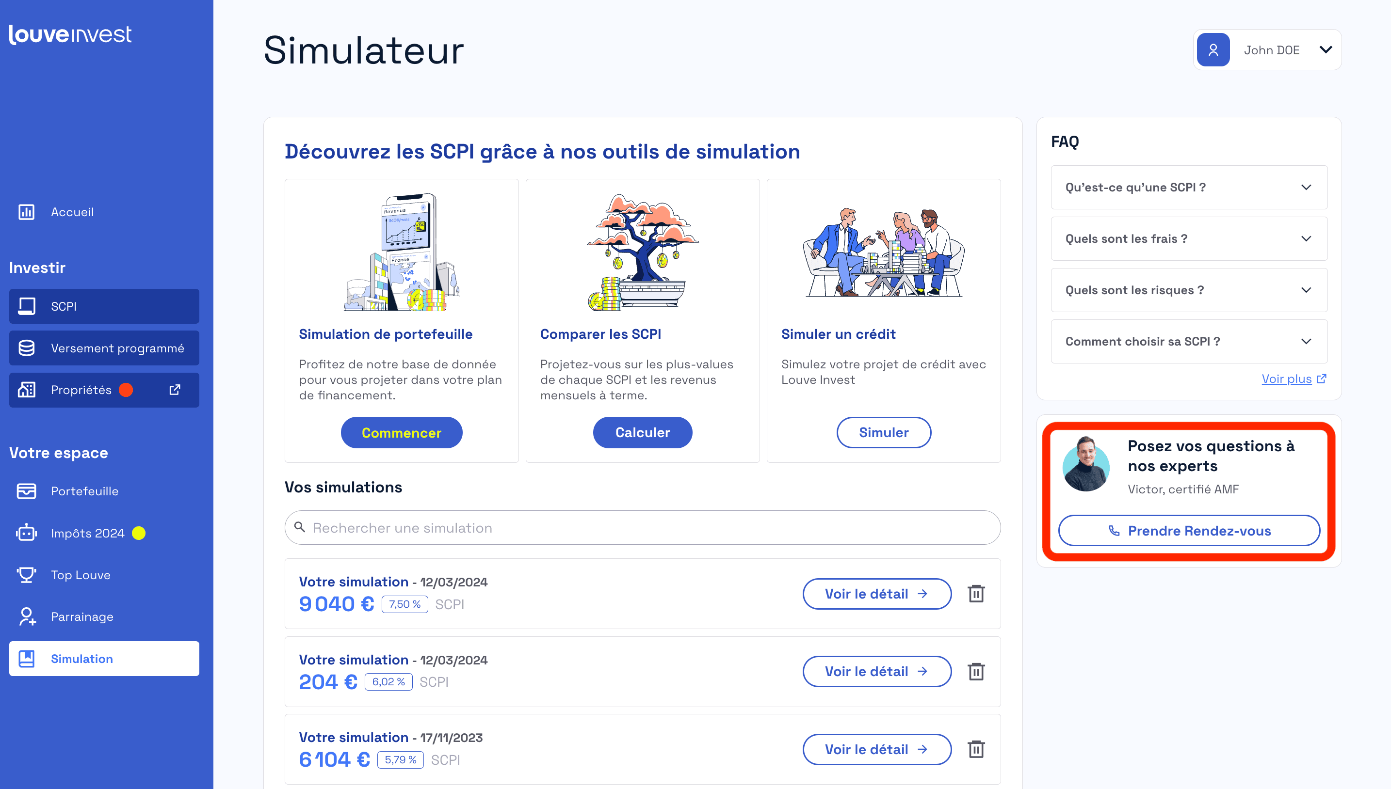 simulateur SCPI