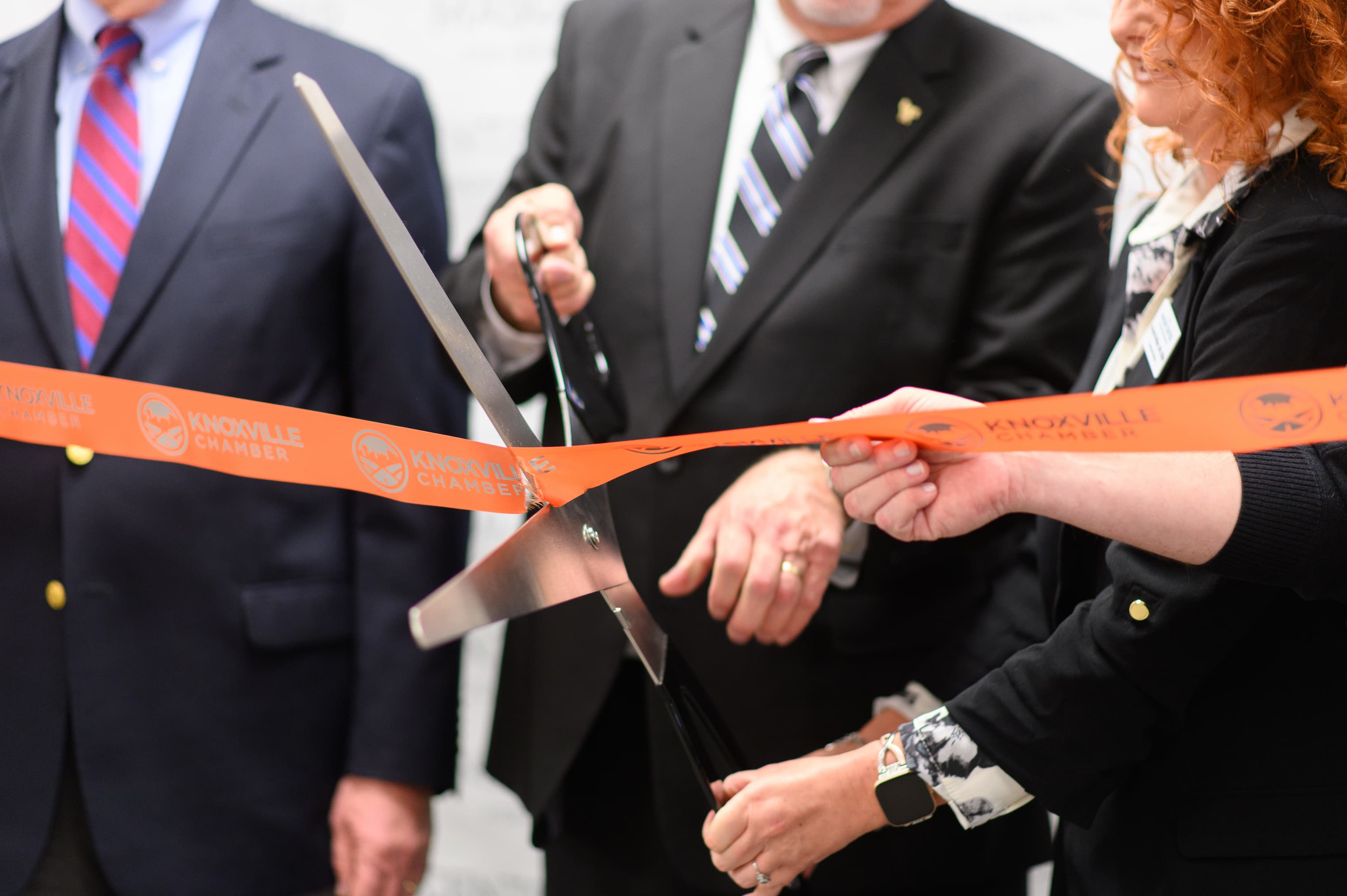 Ribbon cutting ceremony at The Mason Center