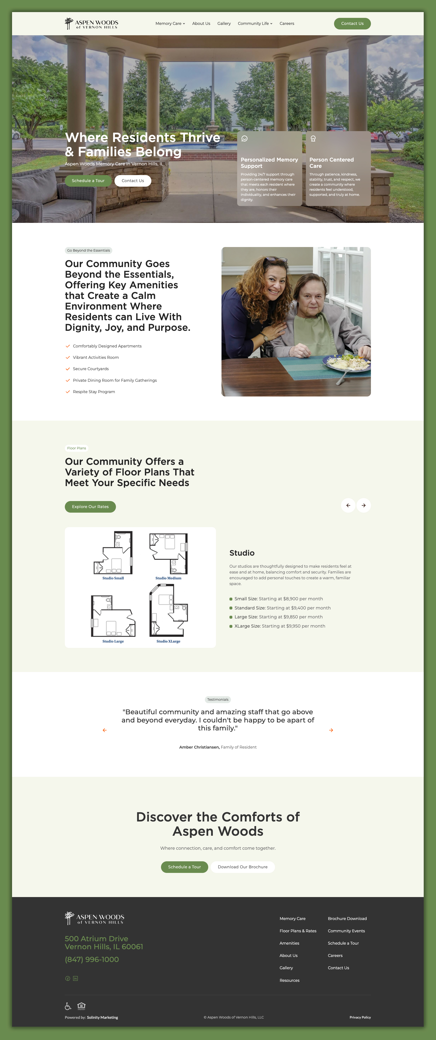 Aspen Woods of Vernon Hills home page