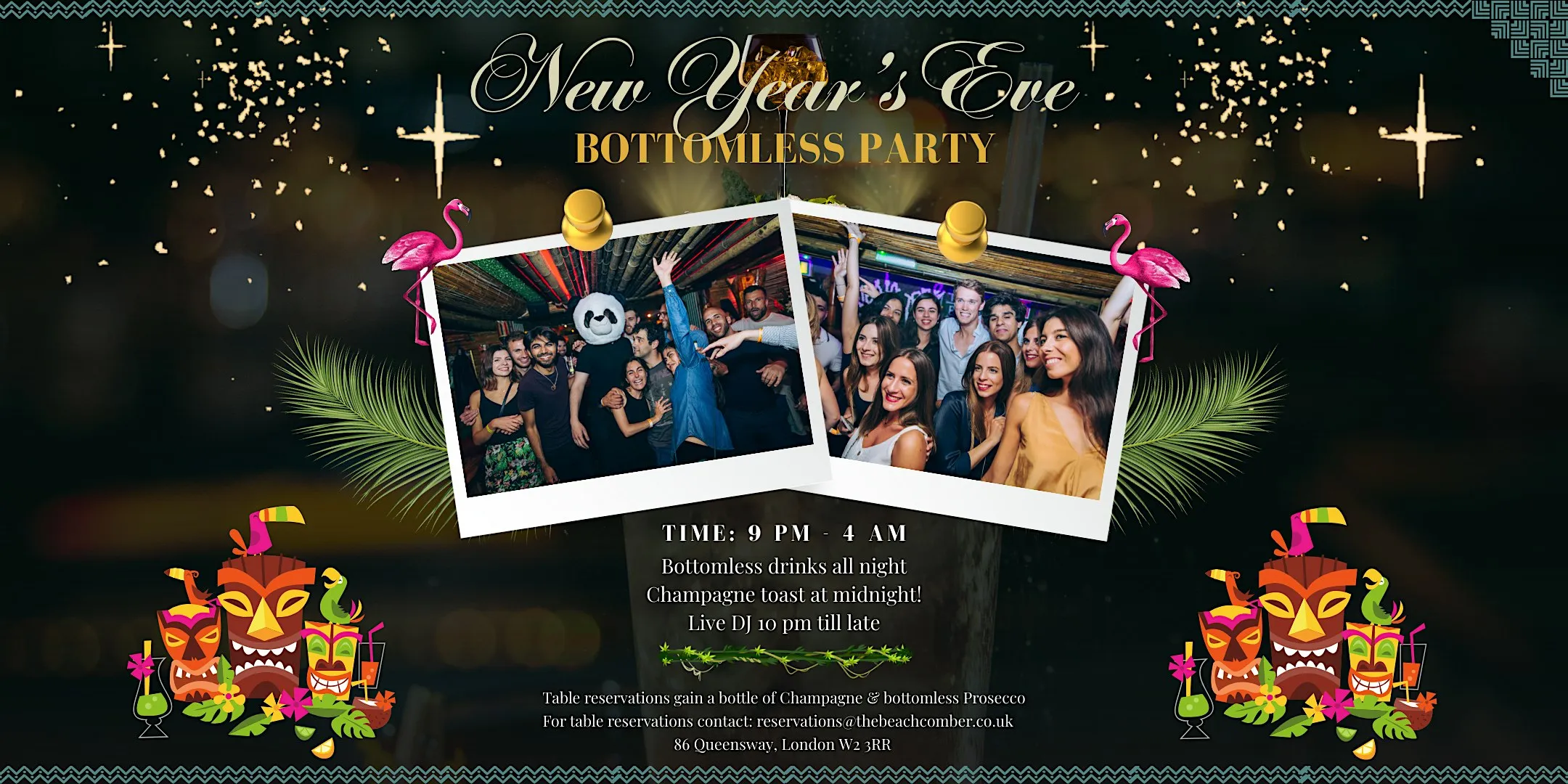 New Year's Eve Bottomless Party