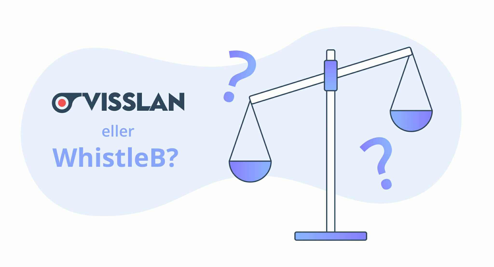 Jämförelse av visselblåsartjänster: Visslan vs WhistleB av Navex