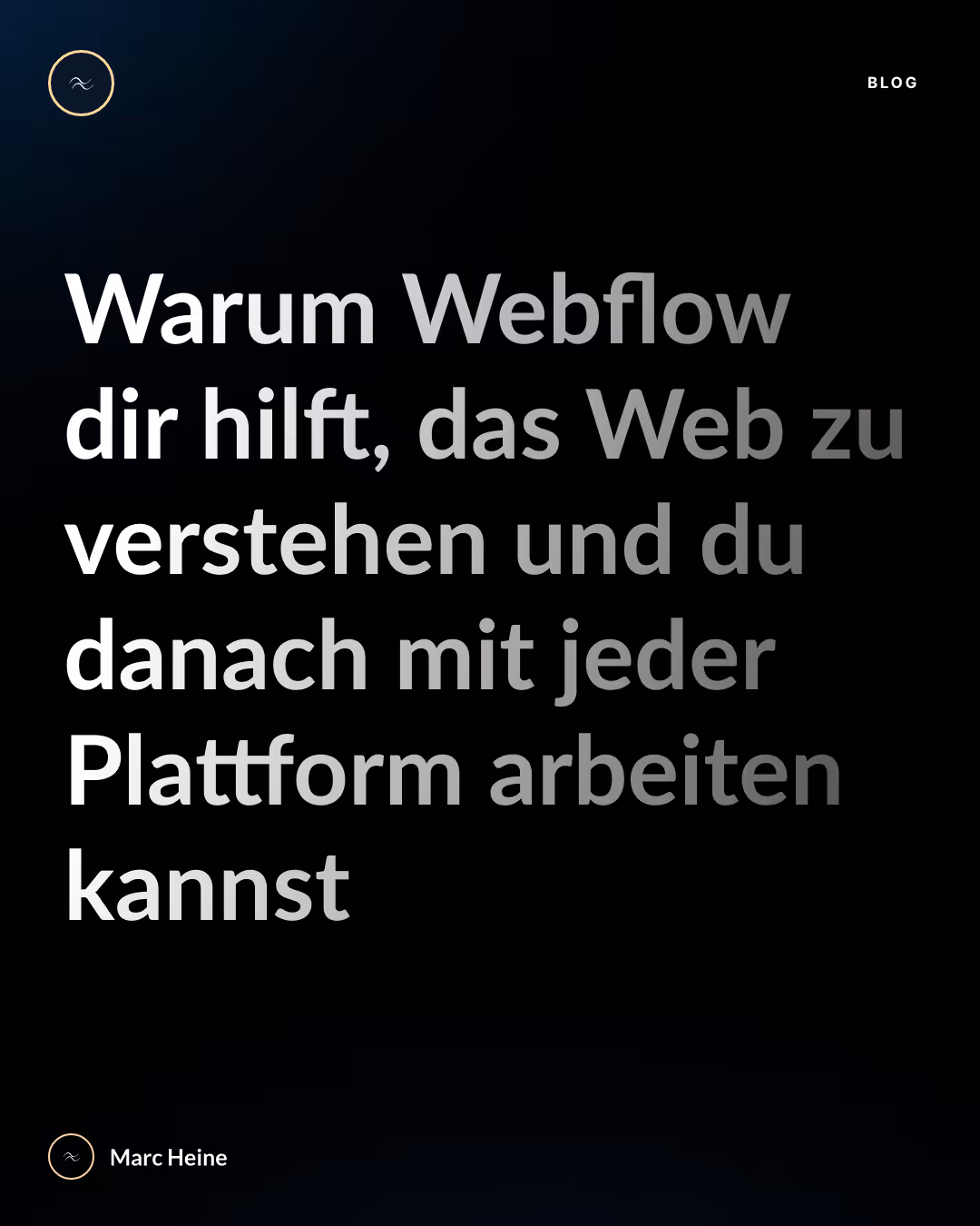 Title Image Why Webflow helps you understand the web and then you can work with any platform