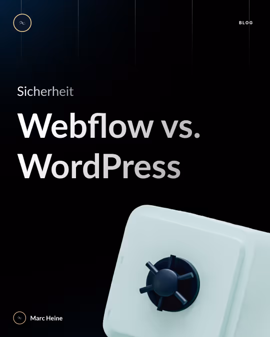 Webflow vs. Wordpress Security