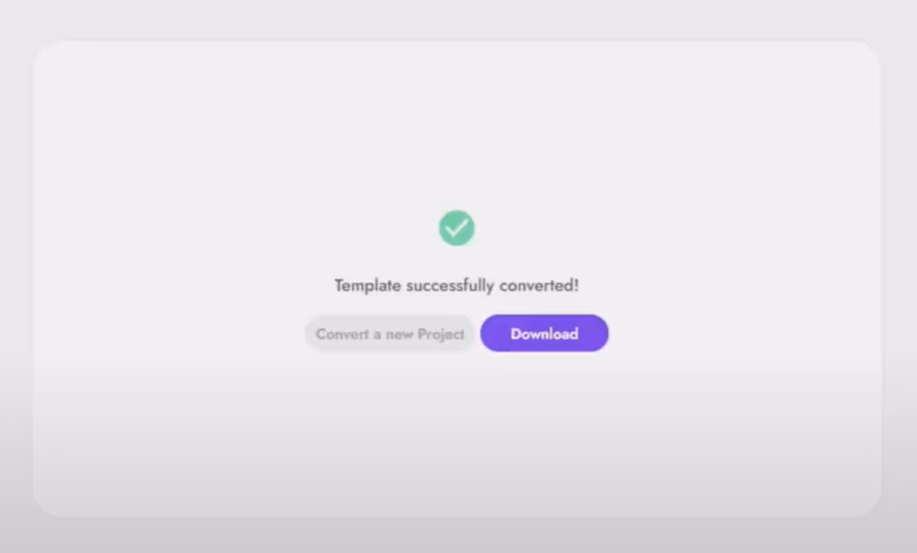udesly-emplate-successfully-converted