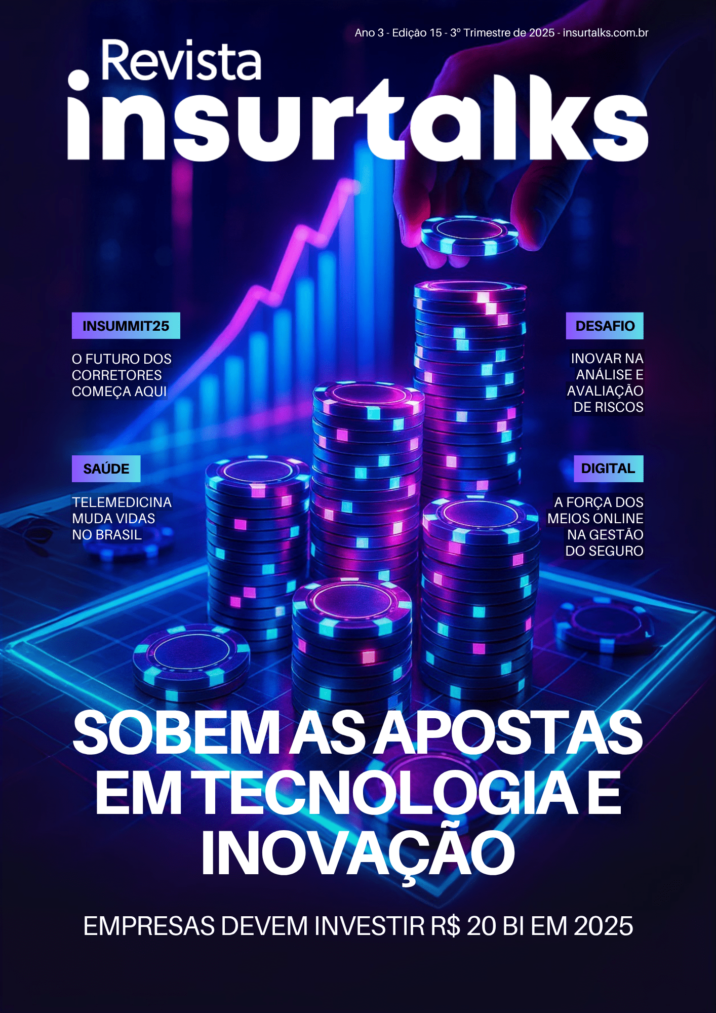 Sobem as apostas em tecnologia e inovação