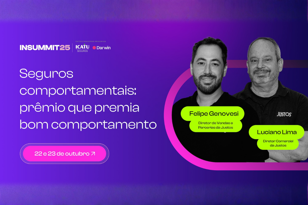 Justos leva ao INSUMMIT debate sobre evolução do seguro, escuta ativa e inovação tecnológica