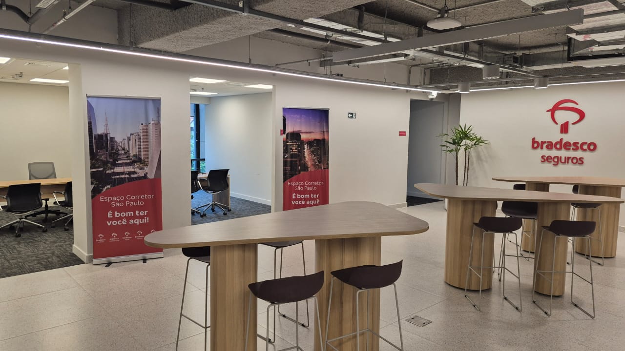 Grupo Bradesco Seguros amplia rede de Espaços Corretor com unidade na Avenida Paulista