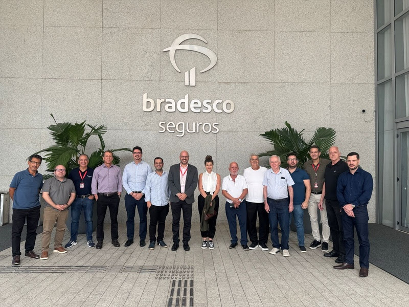 Bradesco Seguros recebe representantes do Sindirepa em agenda voltada à qualificação das oficinas referenciadas