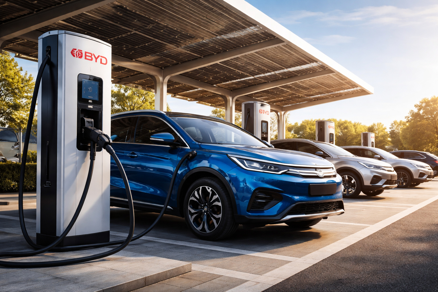 Brasil avança na mobilidade elétrica com 1.000 carregadores ultrarrápidos da BYD até 2027: impactos para os seguros automotivos