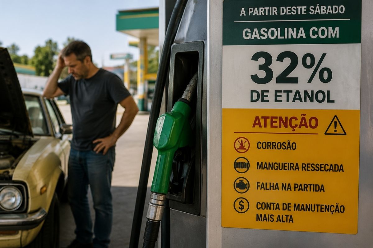 Gasolina com 32% de etanol estreia nos postos e traz novos desafios para o setor de seguros automotivos