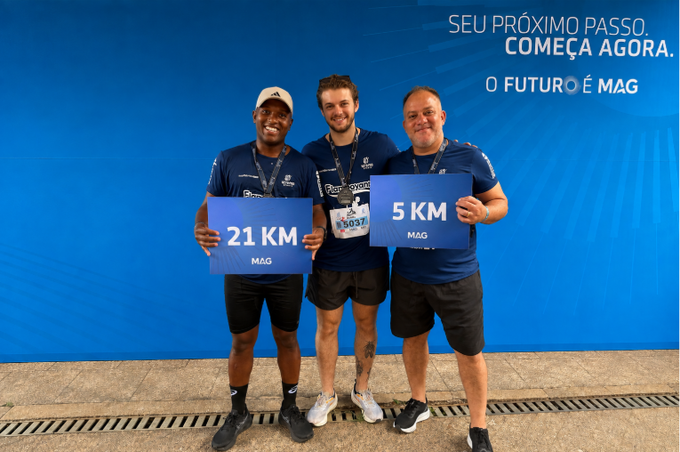 MAG Seguros reforça presença e incentivo ao bem-estar durante corrida de rua em Uberlândia 