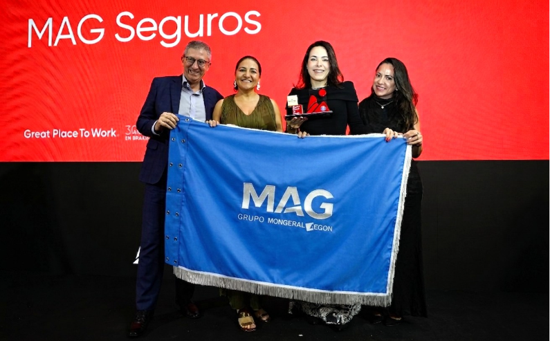 MAG Seguros conquista reconhecimento inédito e entra para o ranking das melhores empresas para trabalhar da América Latina