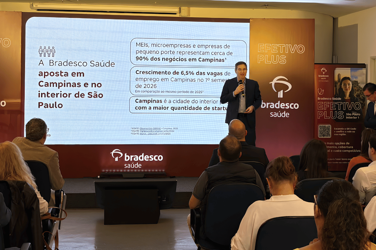 Bradesco Saúde lança Efetivo Plus para empresas no interior de São Paulo