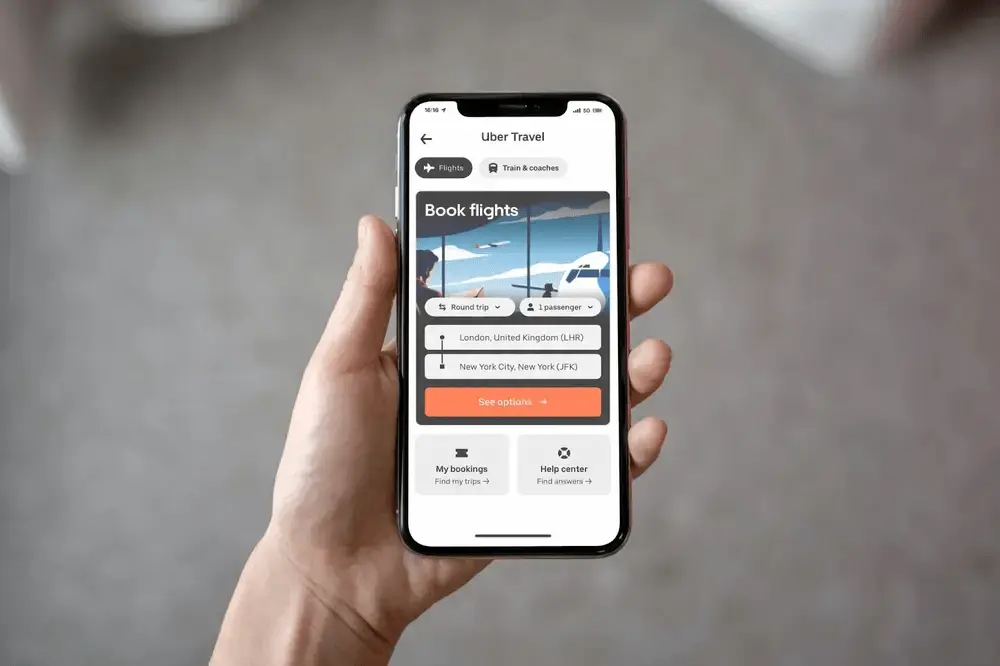 Uber lança reserva de voos com alternativas para coberturas do seguro viagem