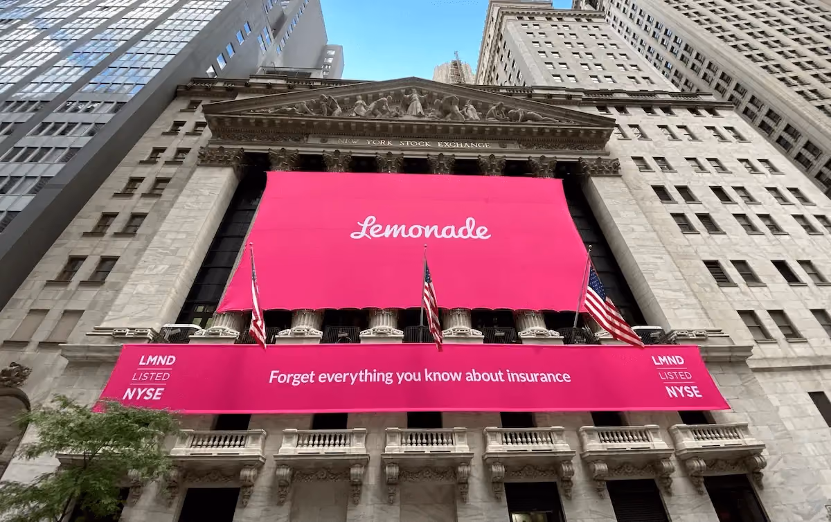 Lemonade, a insurtech líder dos EUA é lançada no Reino Unido