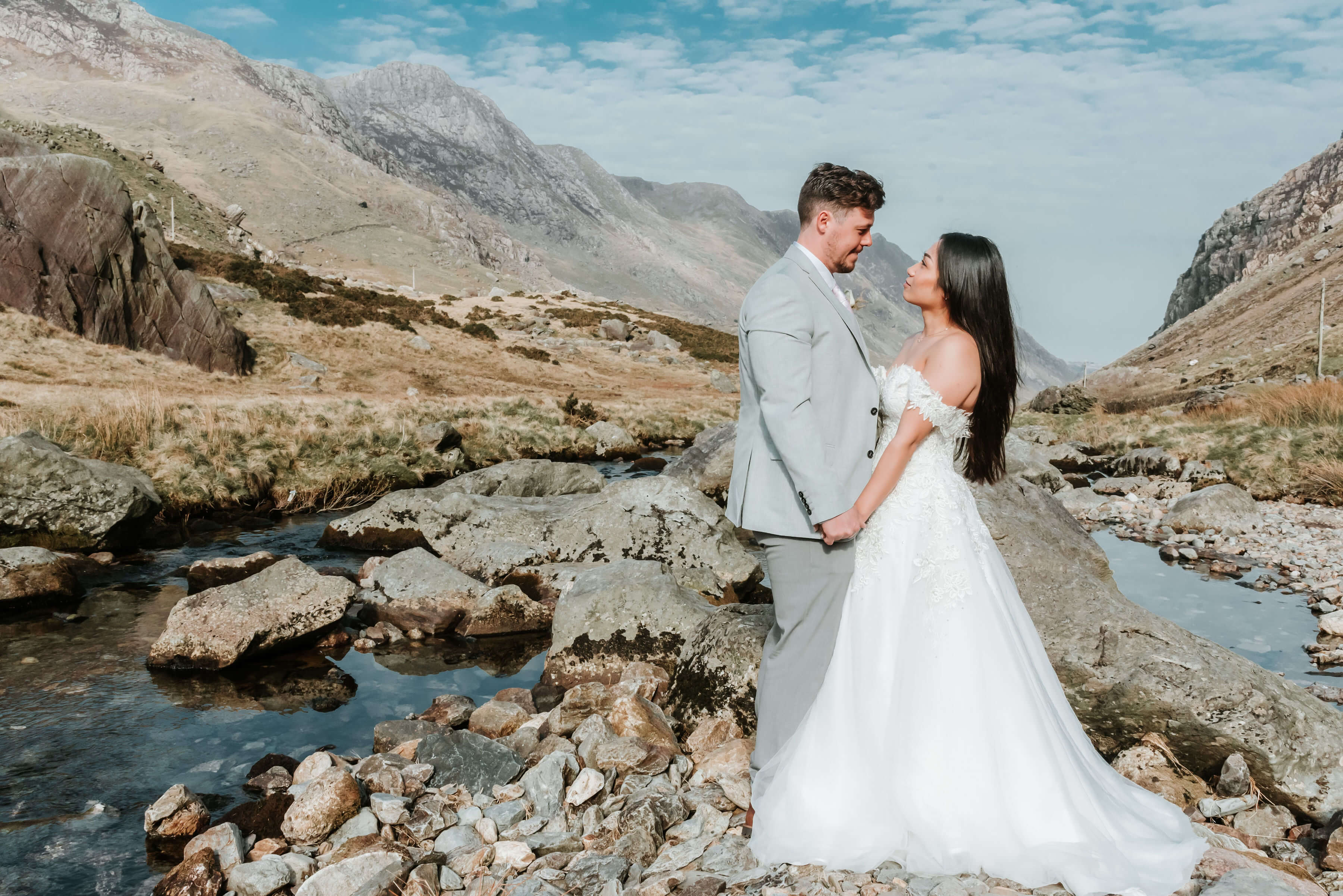 Denice & Sean's Wedding Shoot in Snowdonia, Wales