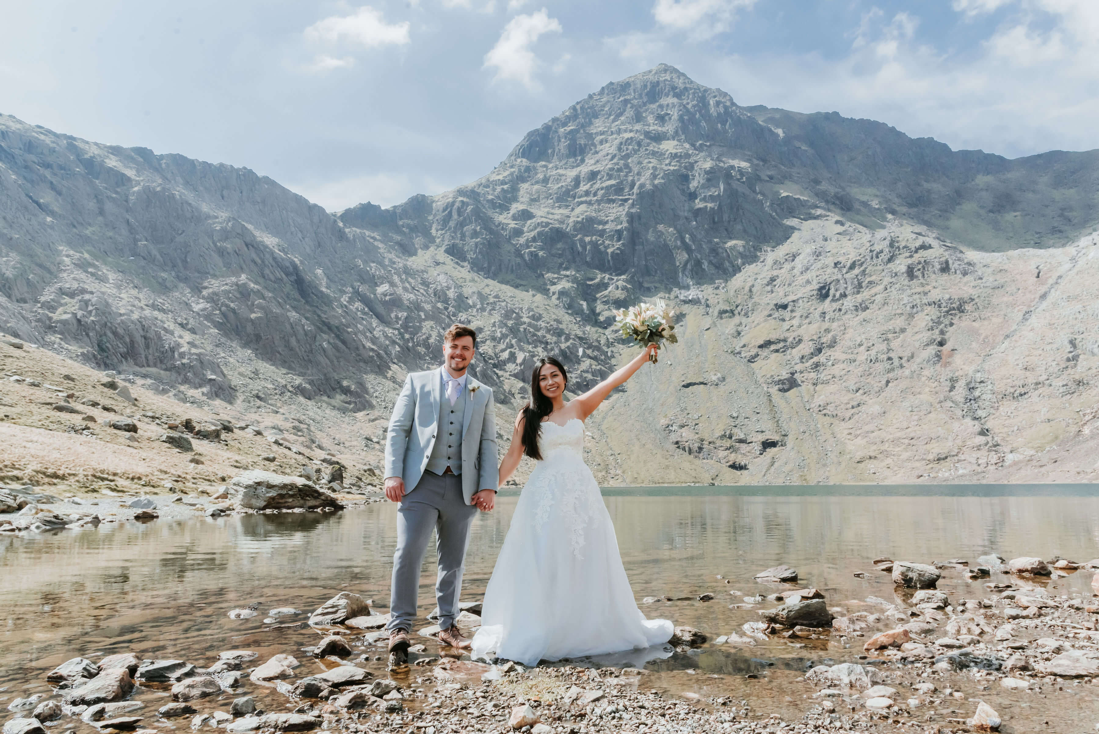Denice & Sean's Wedding Shoot in Snowdonia, Wales