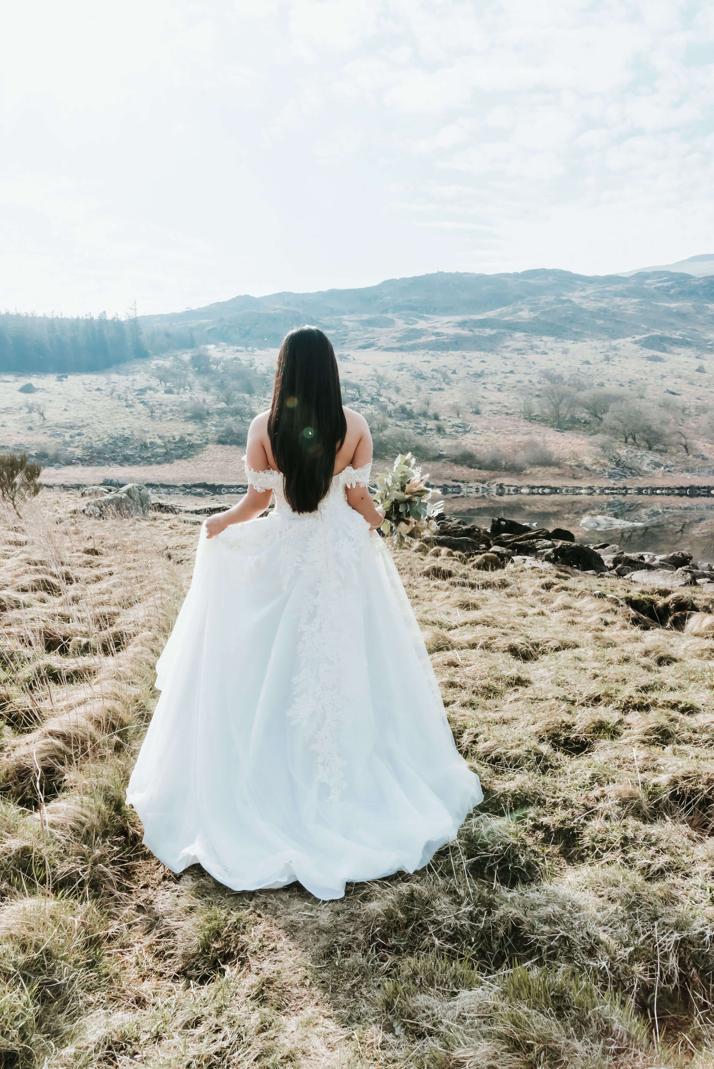 Denice & Sean's Wedding Shoot in Snowdonia, Wales