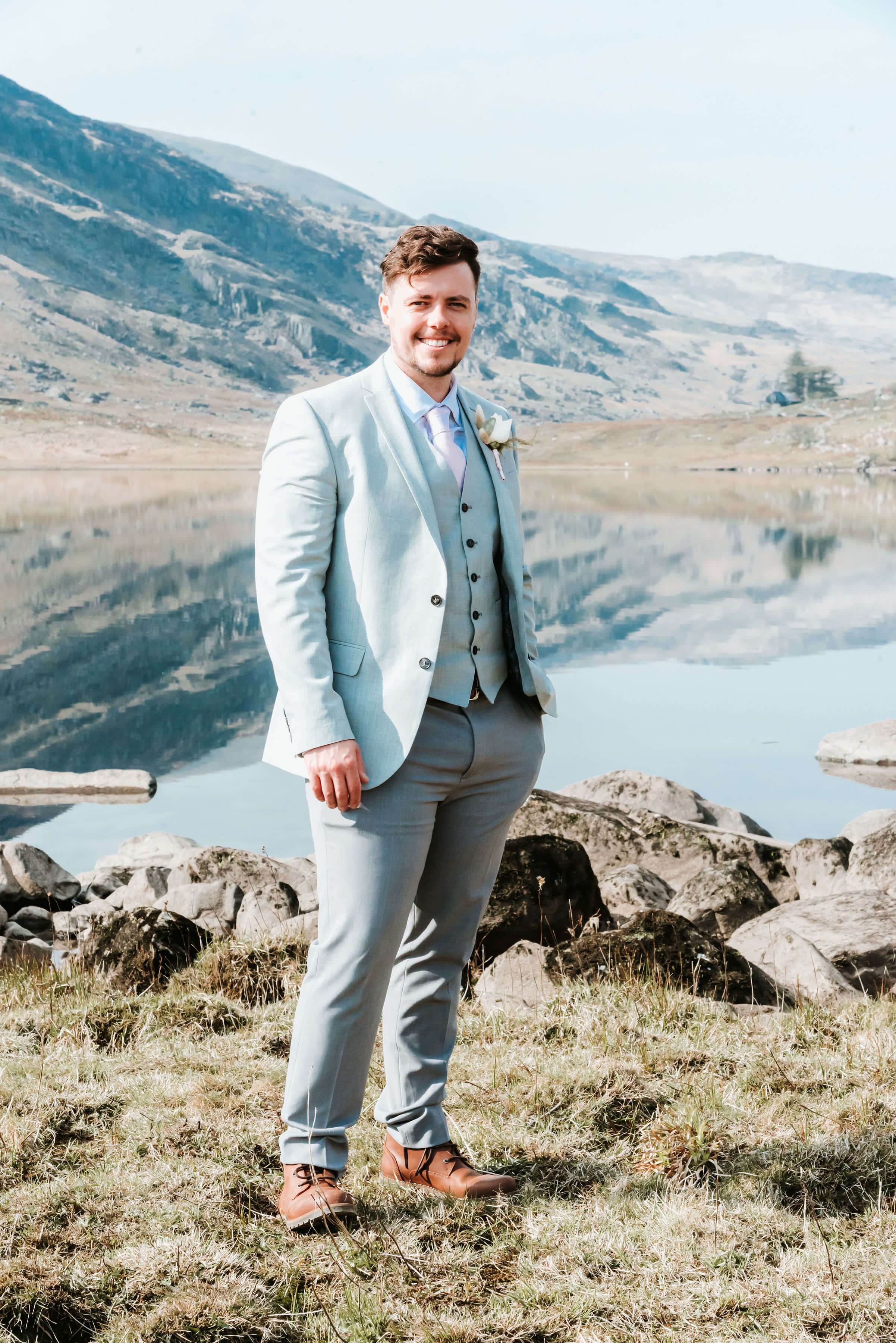 Denice & Sean's Wedding Shoot in Snowdonia, Wales