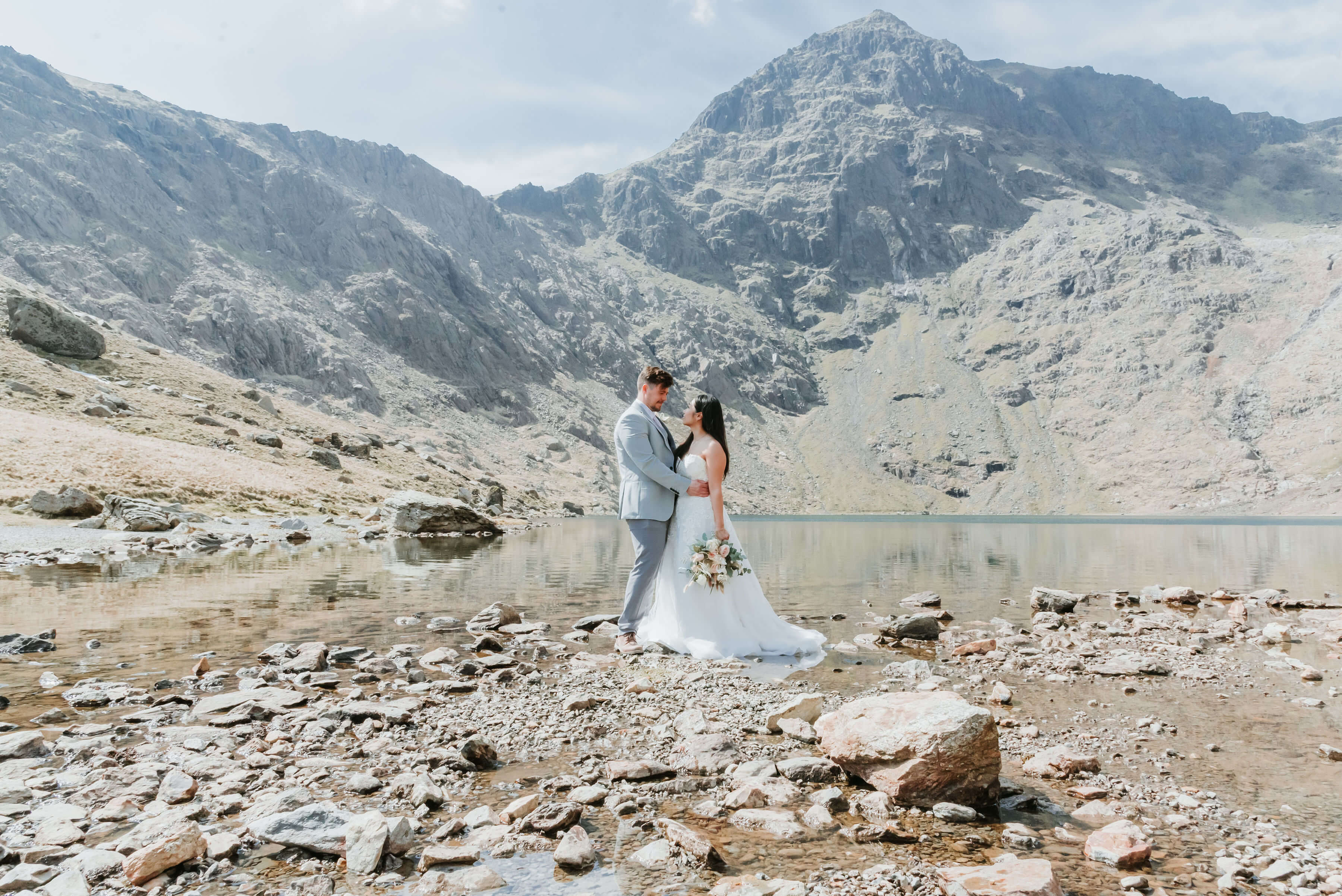 Denice & Sean's Wedding Shoot in Snowdonia, Wales
