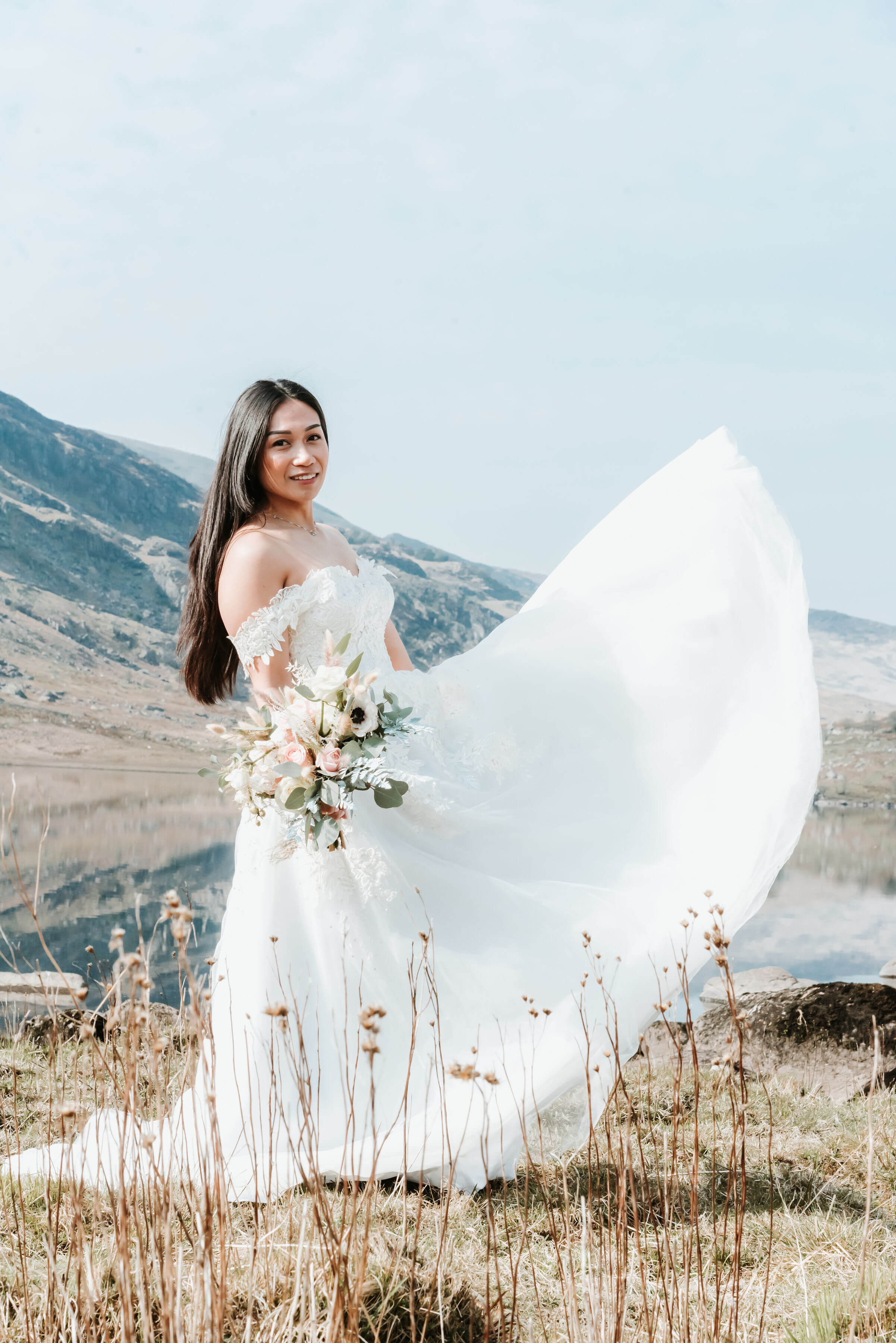 Denice & Sean's Wedding Shoot in Snowdonia, Wales