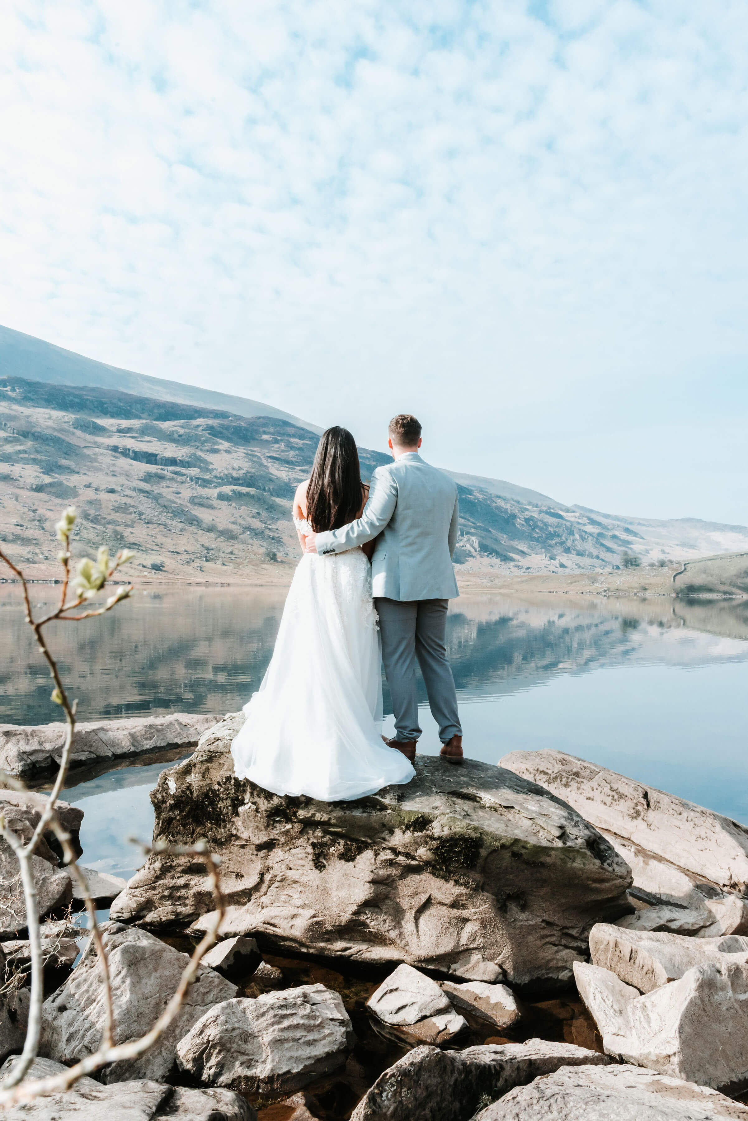 Denice & Sean's Wedding Shoot in Snowdonia, Wales