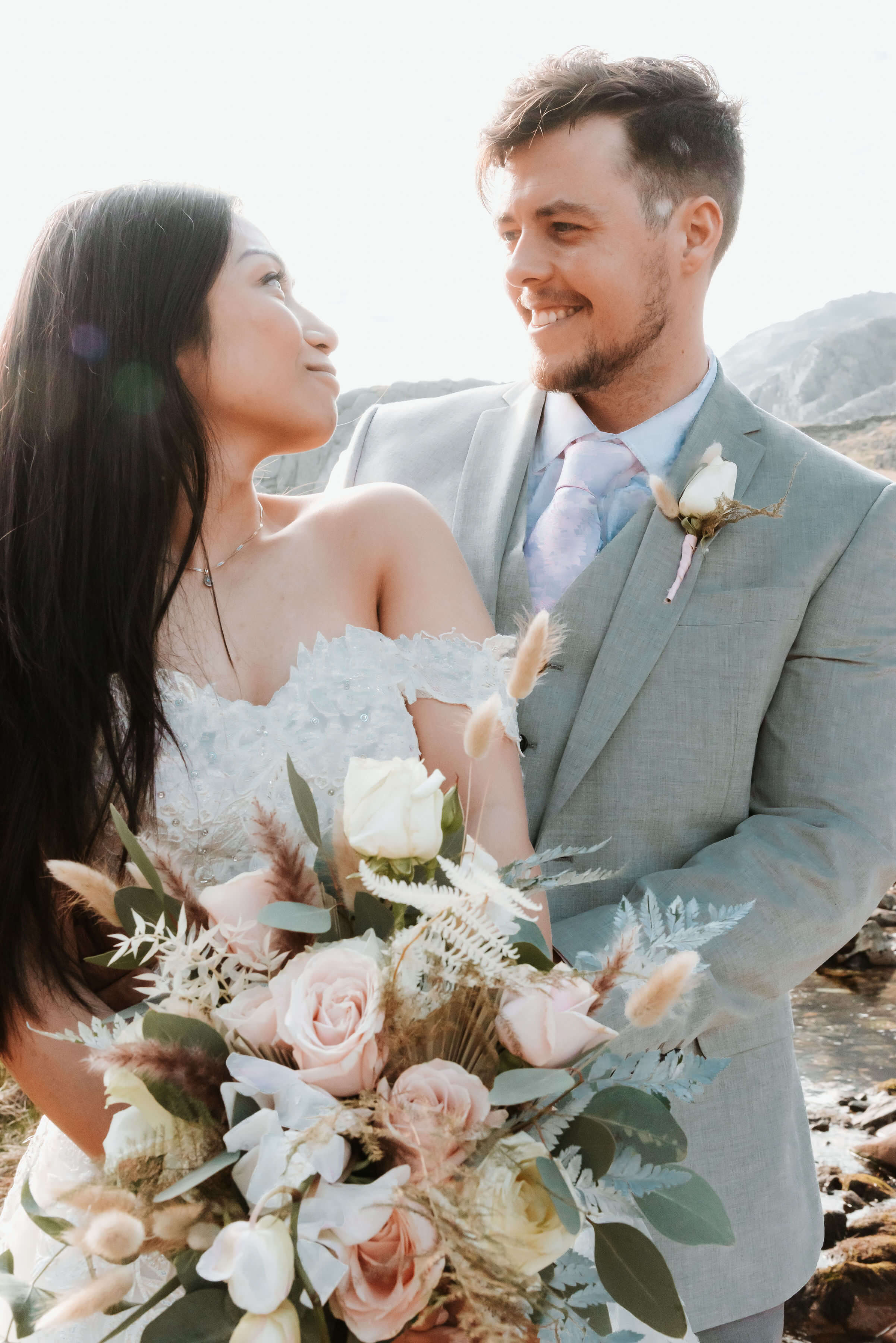 Denice & Sean's Wedding Shoot in Snowdonia, Wales