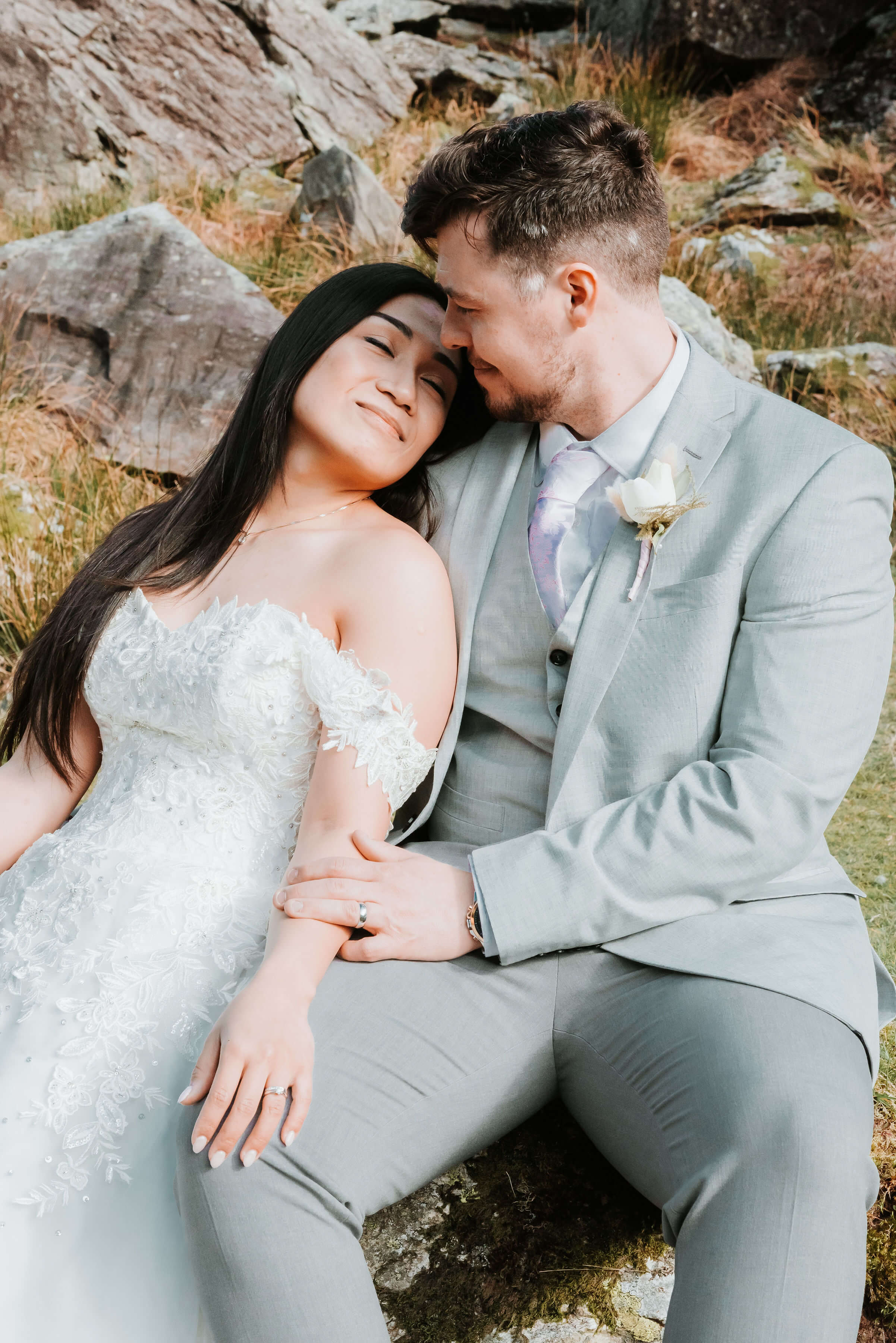 Denice & Sean's Wedding Shoot in Snowdonia, Wales