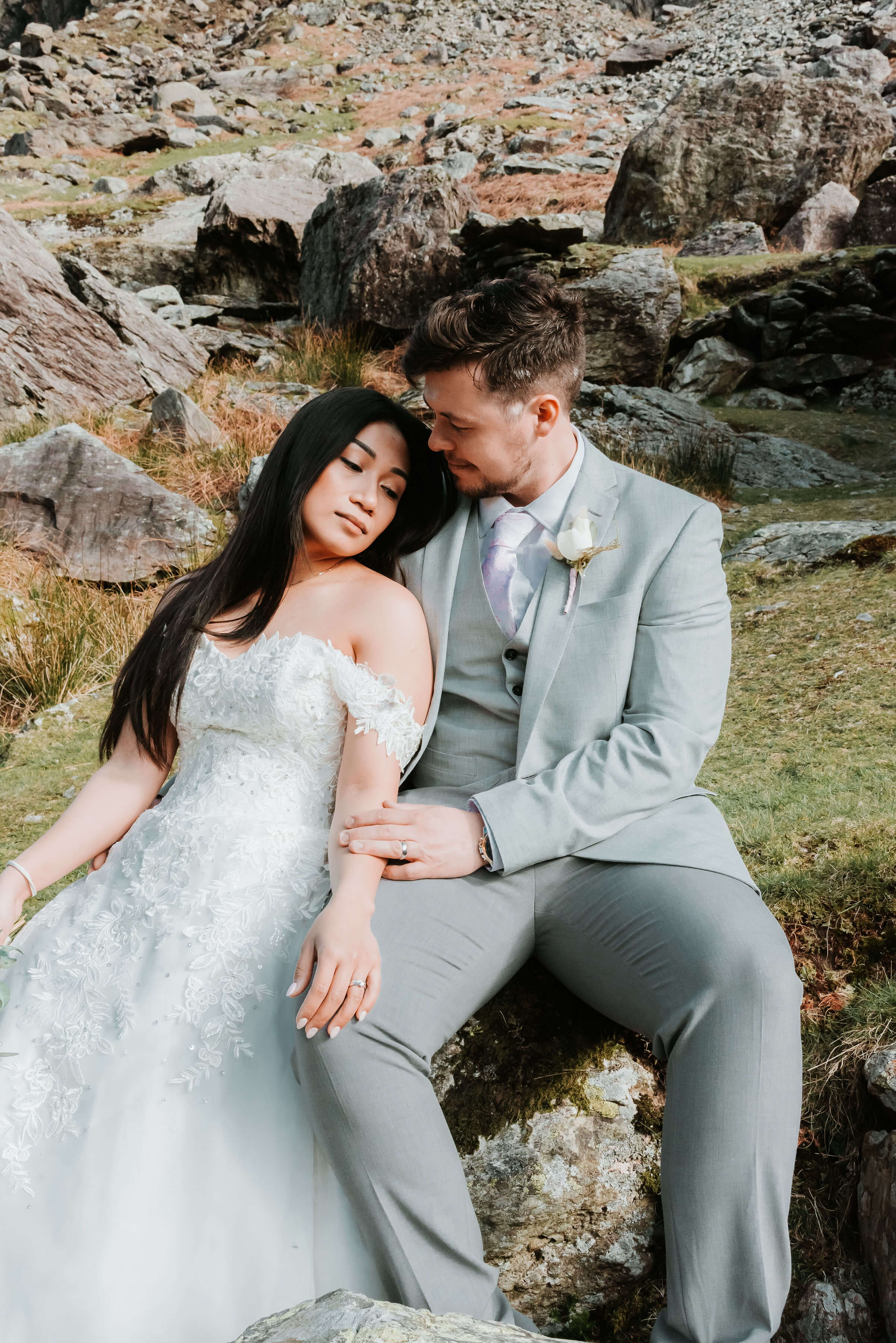 Denice & Sean's Wedding Shoot in Snowdonia, Wales