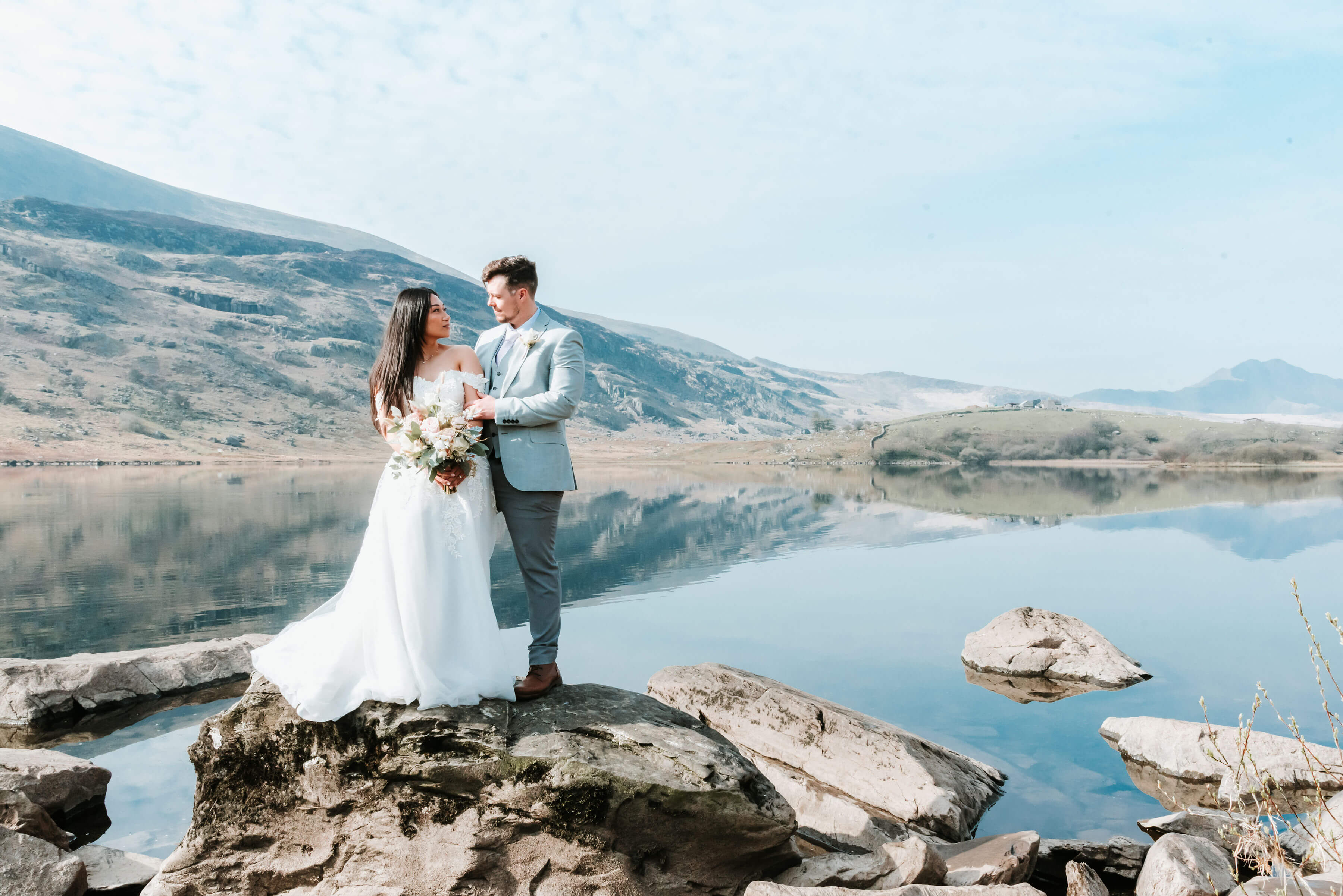 Denice & Sean's Wedding Shoot in Snowdonia, Wales