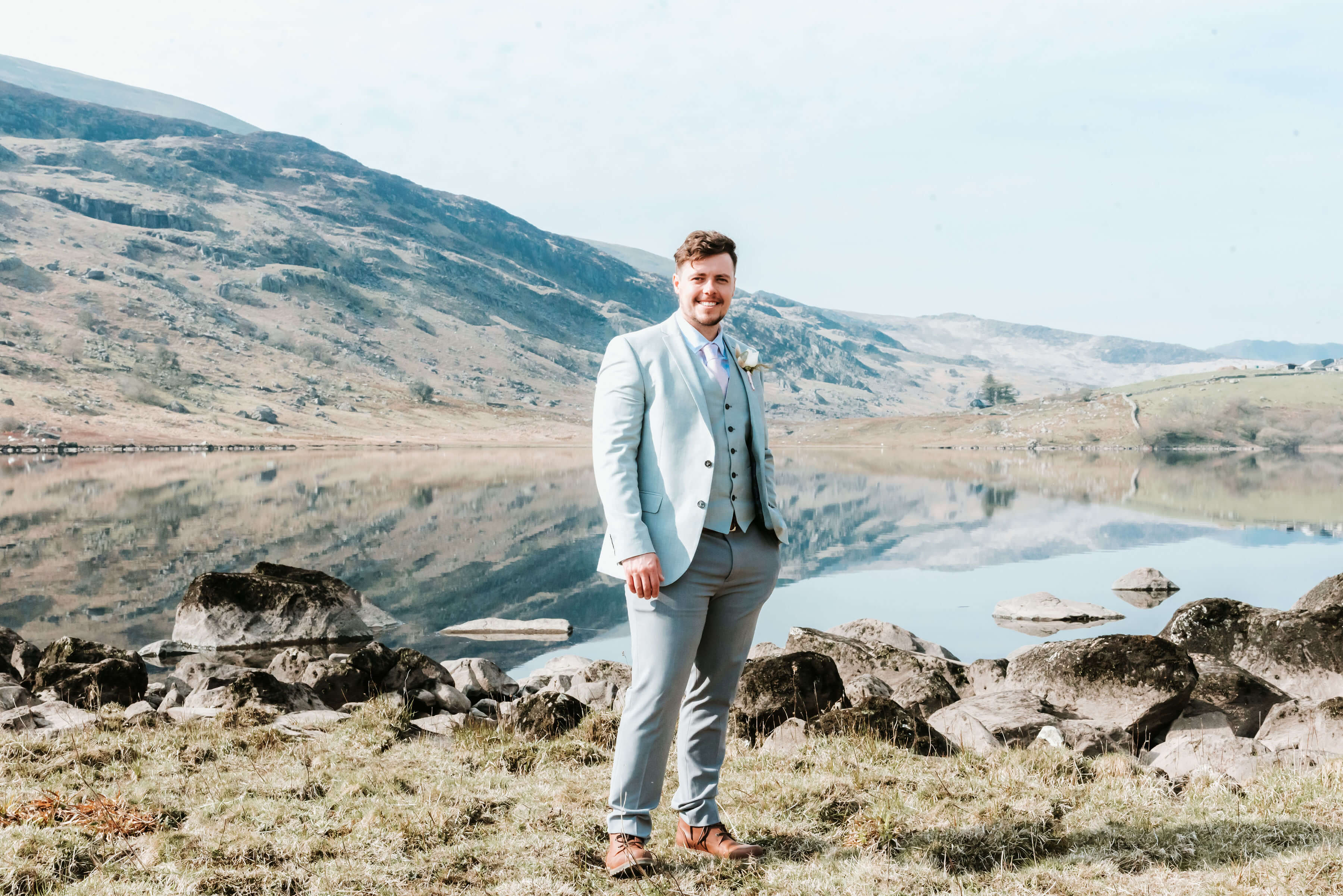 Denice & Sean's Wedding Shoot in Snowdonia, Wales