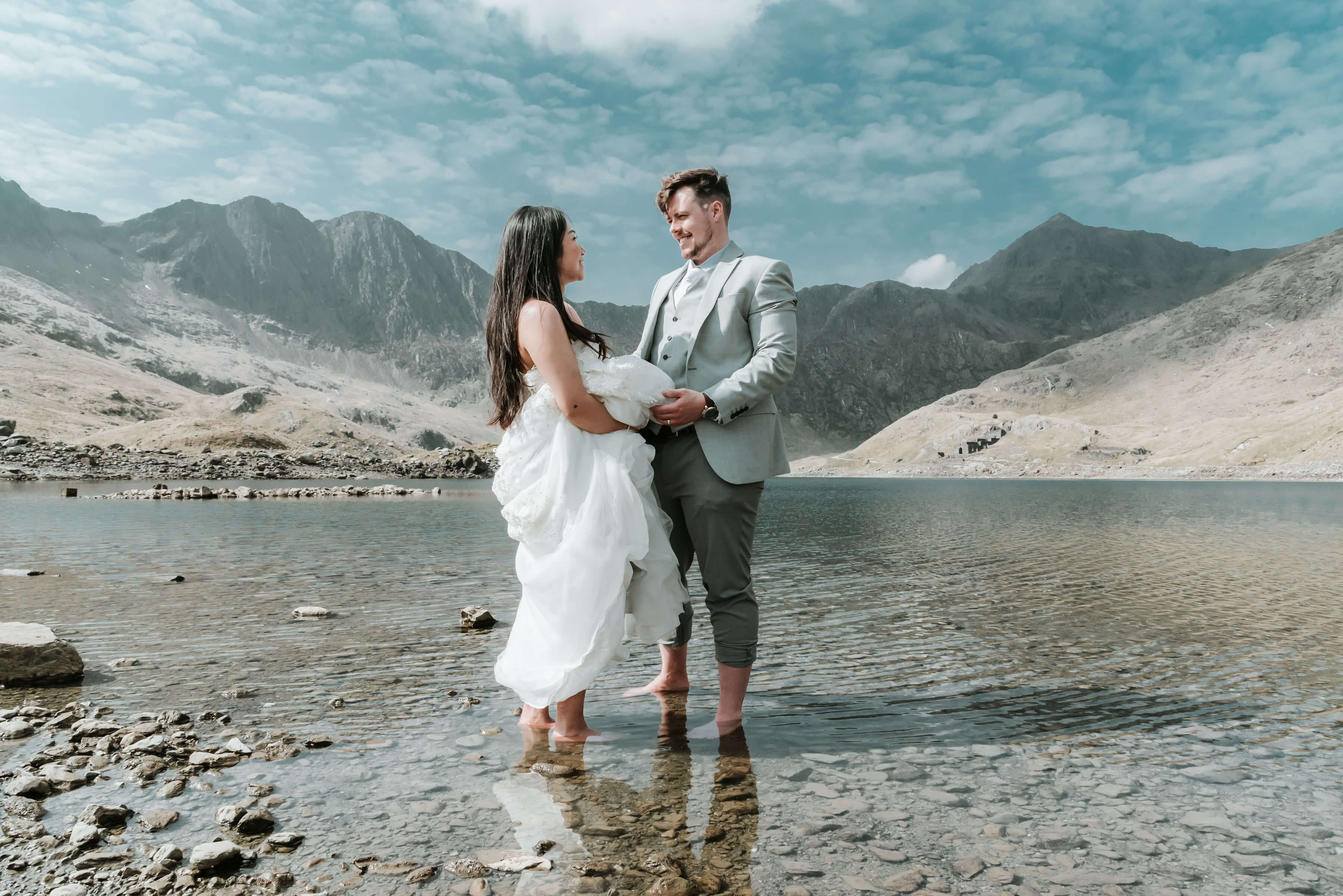 Denice & Sean's Wedding Shoot in Snowdonia, Wales