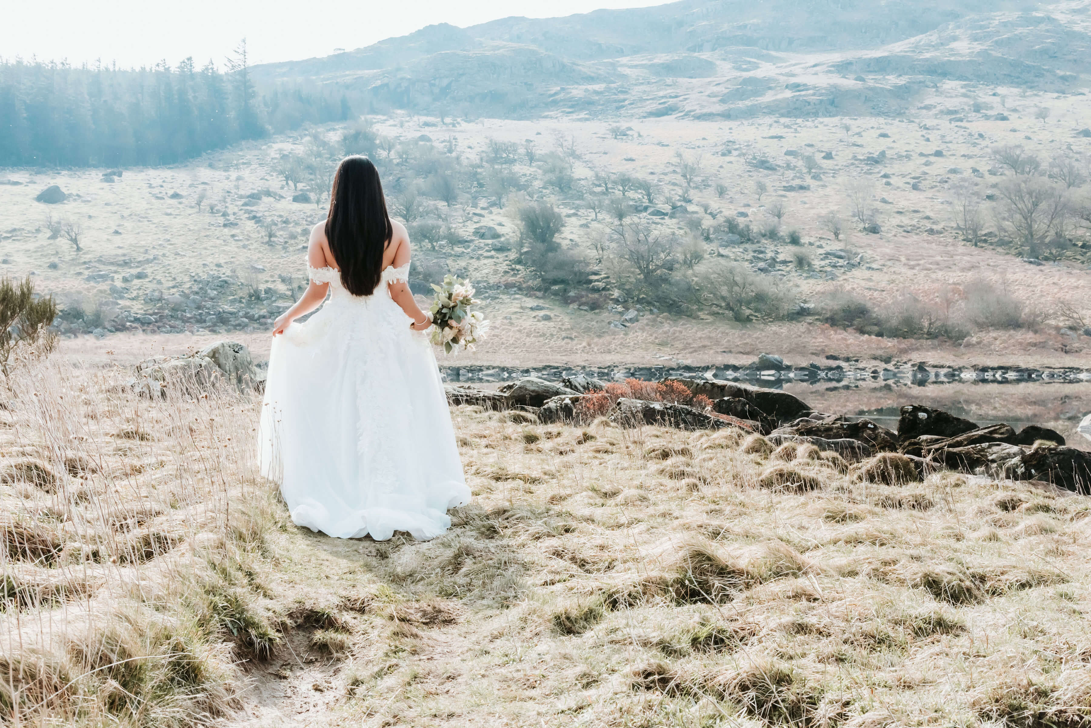 Denice & Sean's Wedding Shoot in Snowdonia, Wales