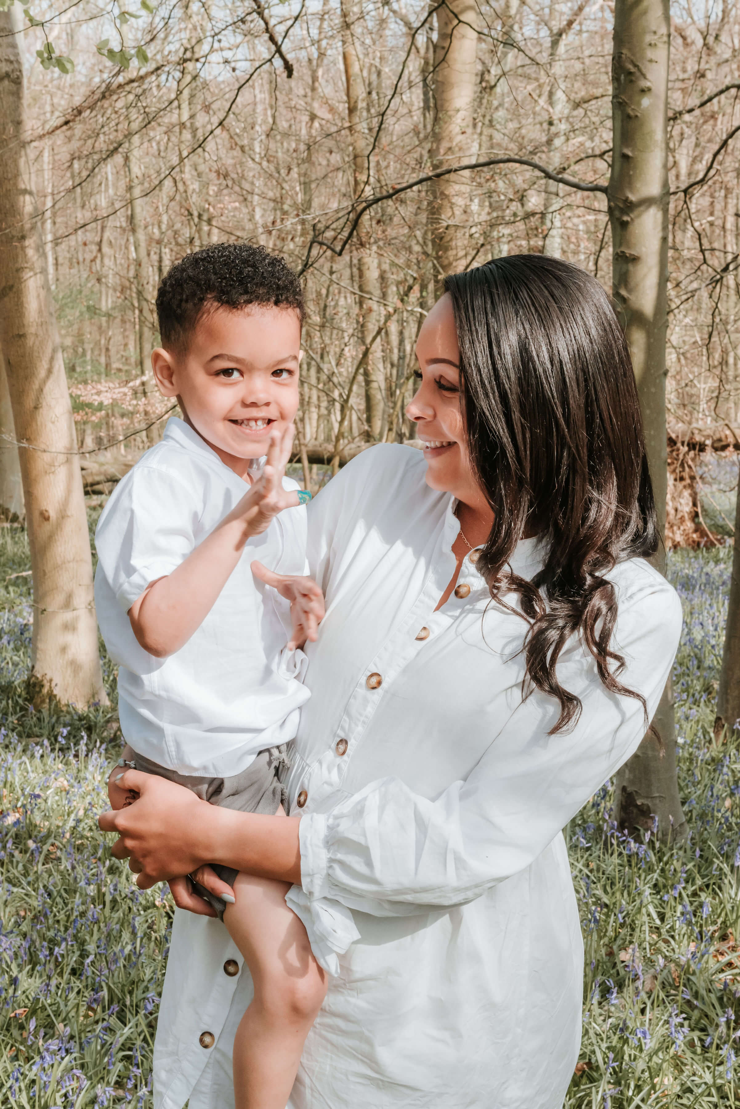 Sophie and her son Arlo, The Scantlebury Family, shot by Gemma Randall ©