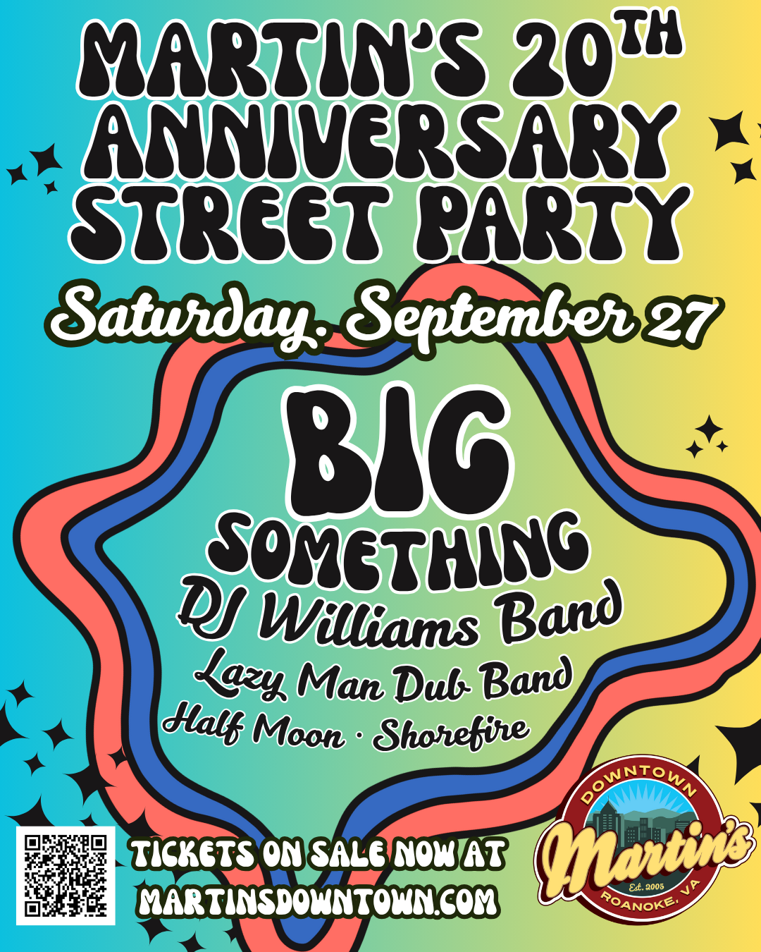 Martin's 20th Anniversary Street Party