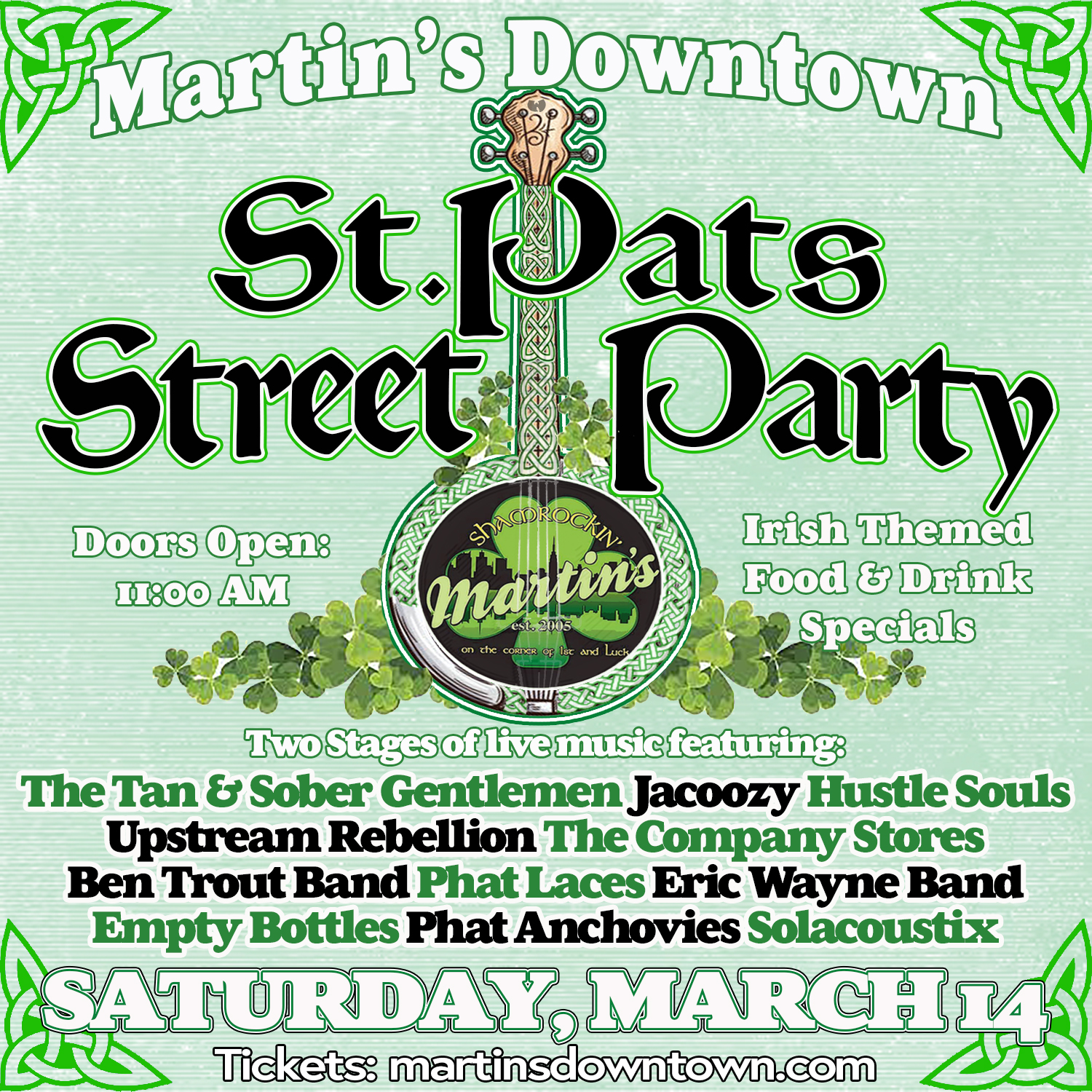 Martin's St. Pat's Street Party