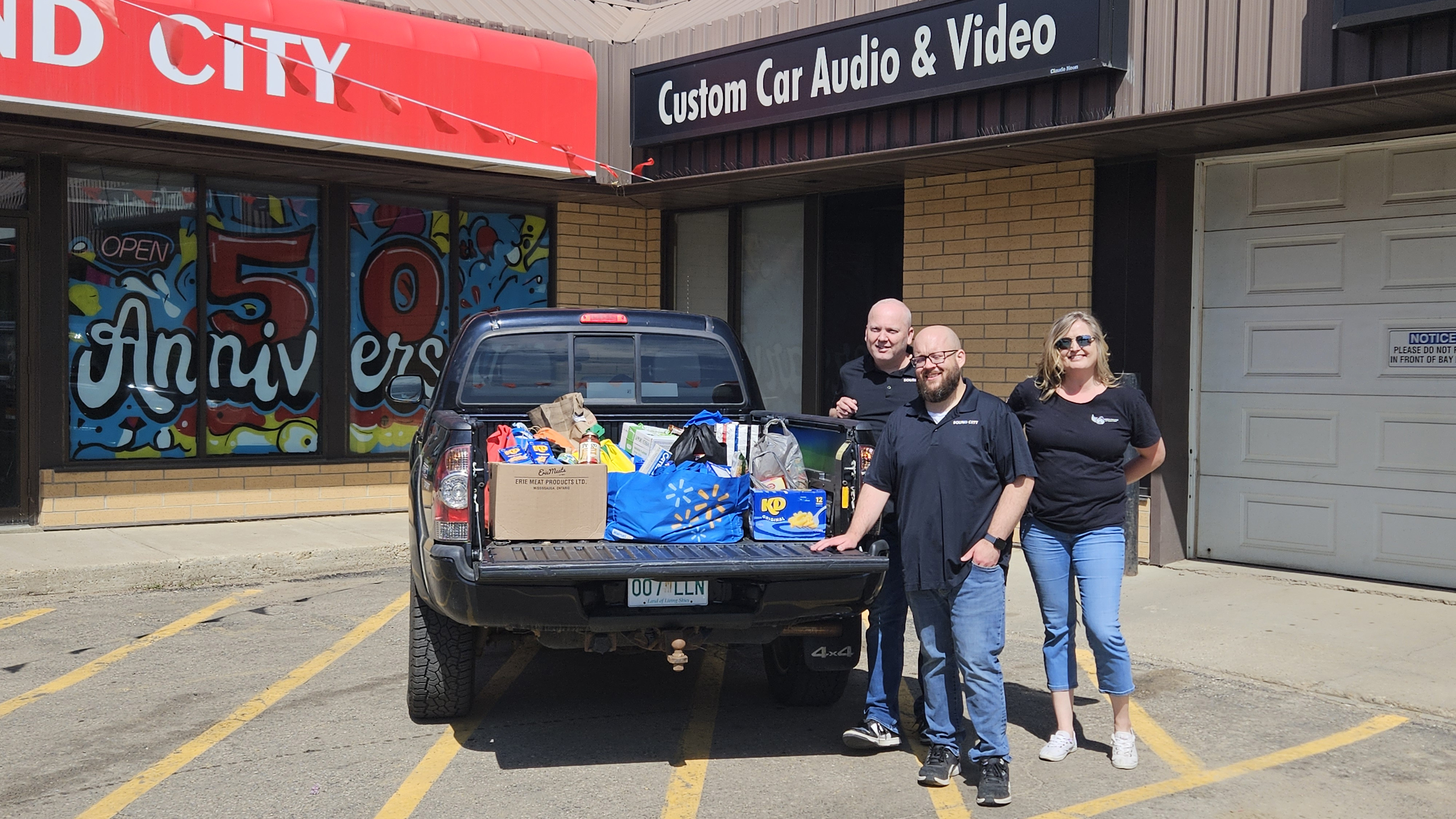 Big Thanks to Sound City for Supporting Battlefords District Food and Resource Centre
