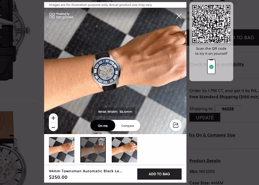 Tangiblee Delivers Immersive Shopping at Scale for Global Clients Including Lucardi, Fossil, and More