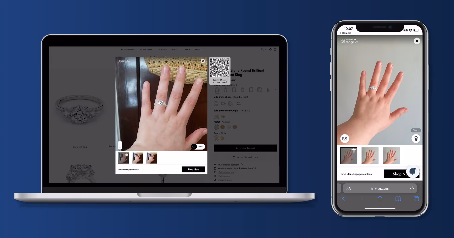 Four Retailers that Offer Virtual Try-On (VTO) for Engagement Rings