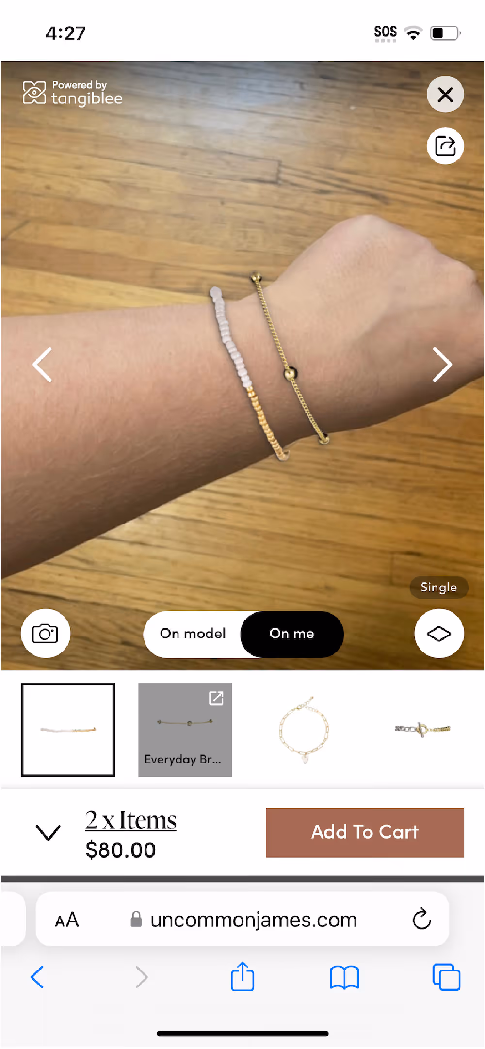 Bracelet Stacking VTO