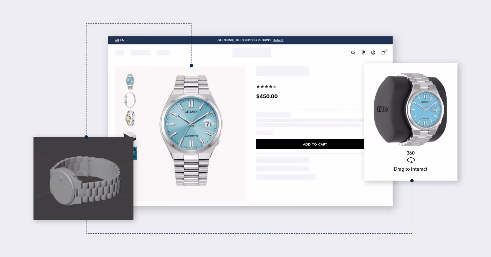Das Premium Watch Bundle: 2D zu 3D, keine 3D-Dateien erforderlich
