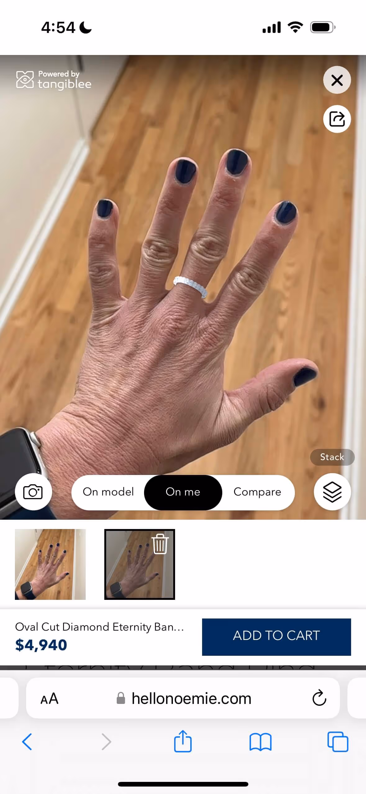 Virtual Try-On for Rings