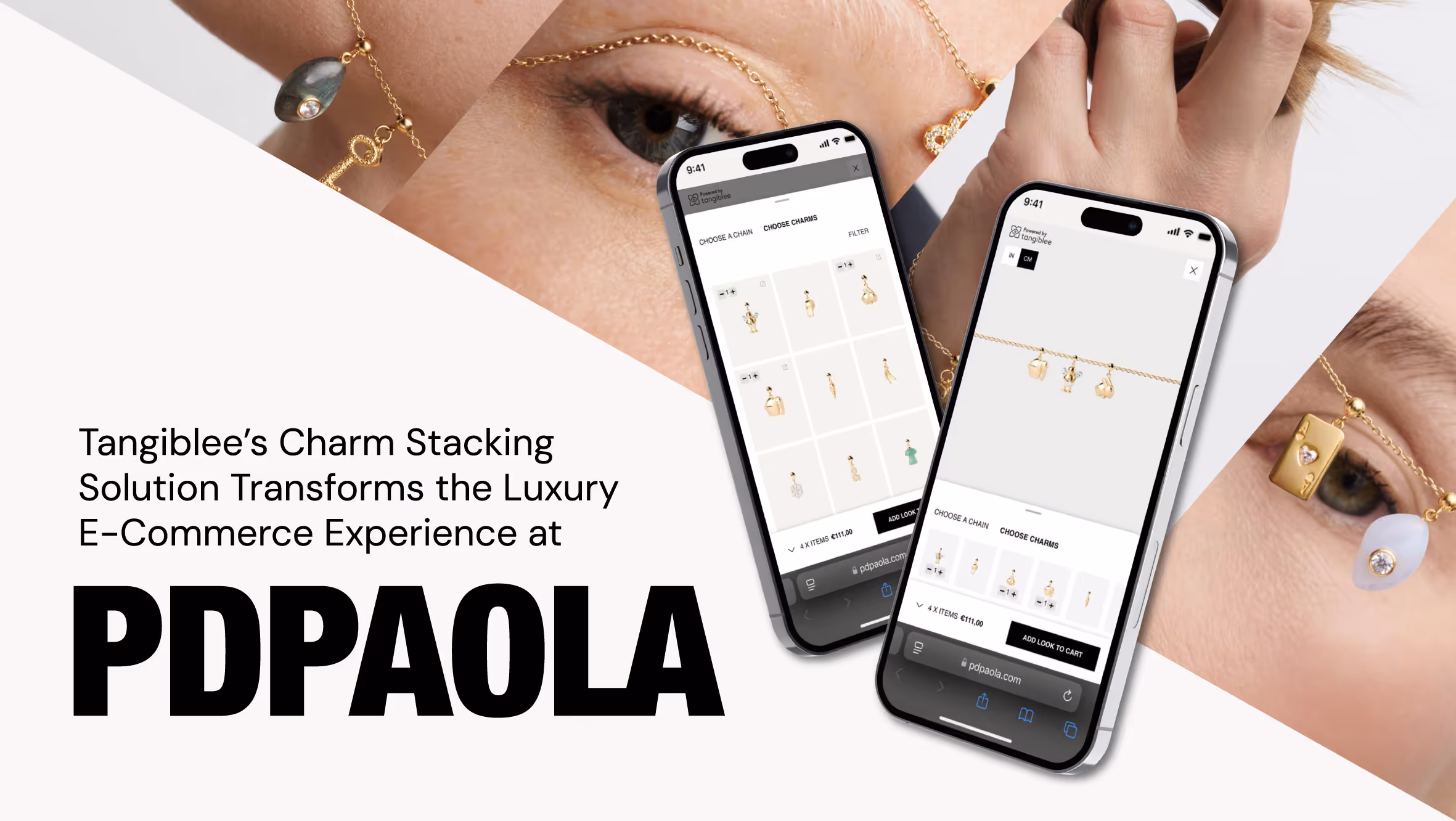 Tangiblee’s Charm Stacking Solution Transforms the Luxury E-Commerce Experience at PDPAOLA