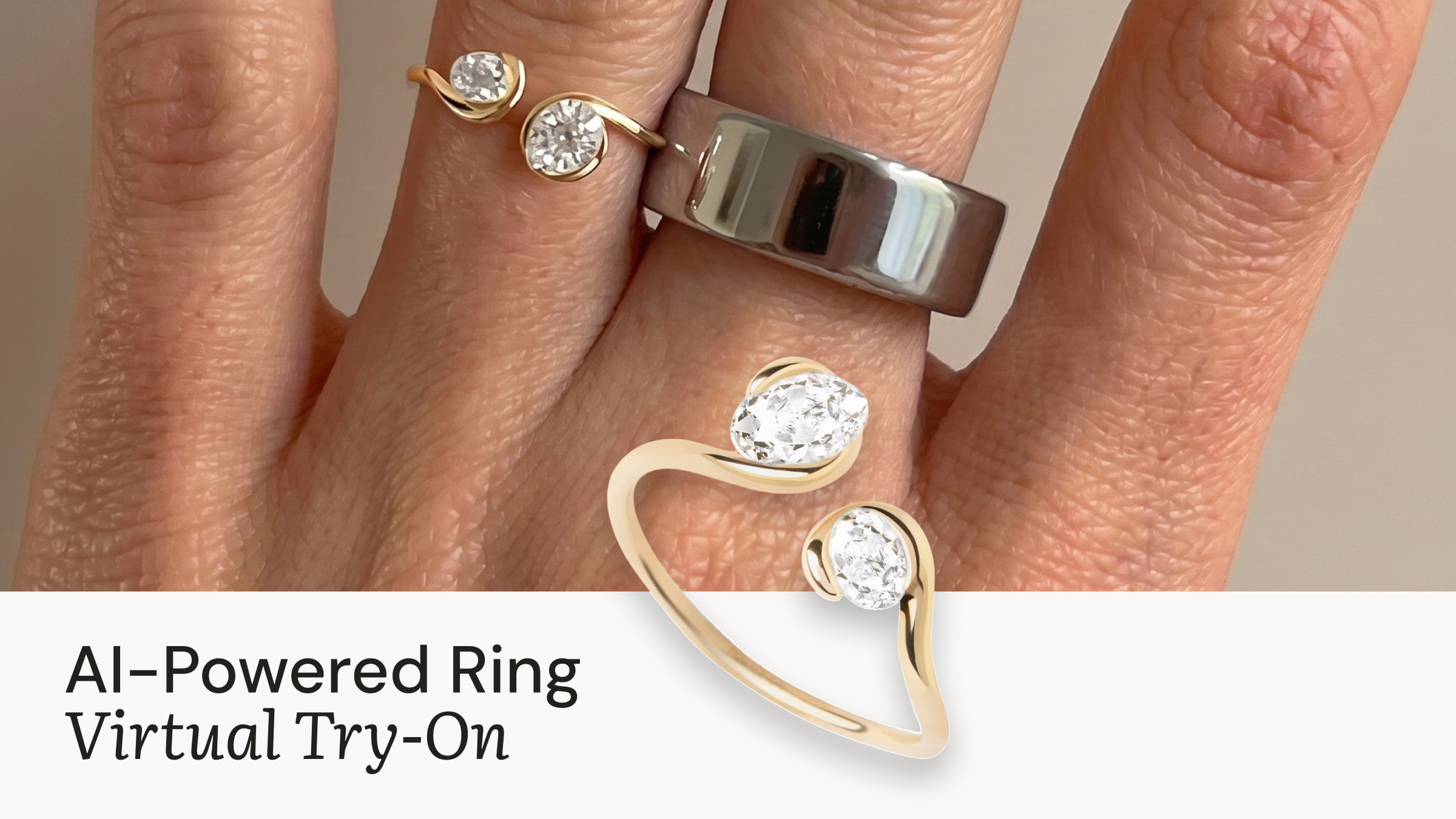 Prueba virtual de anillos con tecnología de inteligencia artificial para marcas de joyería: lo que hace que Tangiblee sea diferente